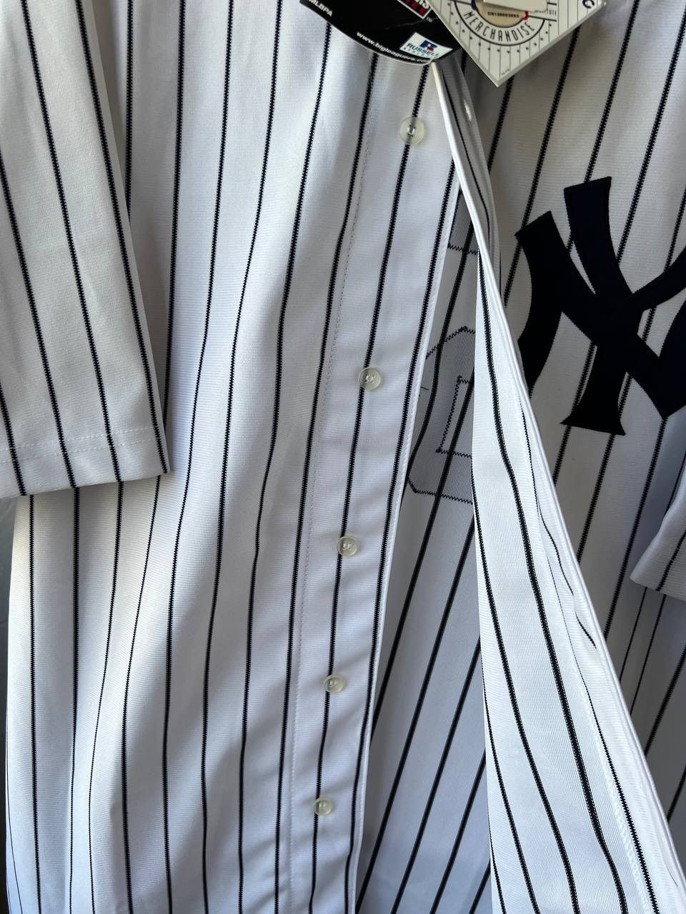 Vintage NEW! RUSSEL NEW YORK YANKEES #55 MATSUI BASEBALL MLB SHIRT Size US XXL / EU 58 / 5 - 4 Thumbnail