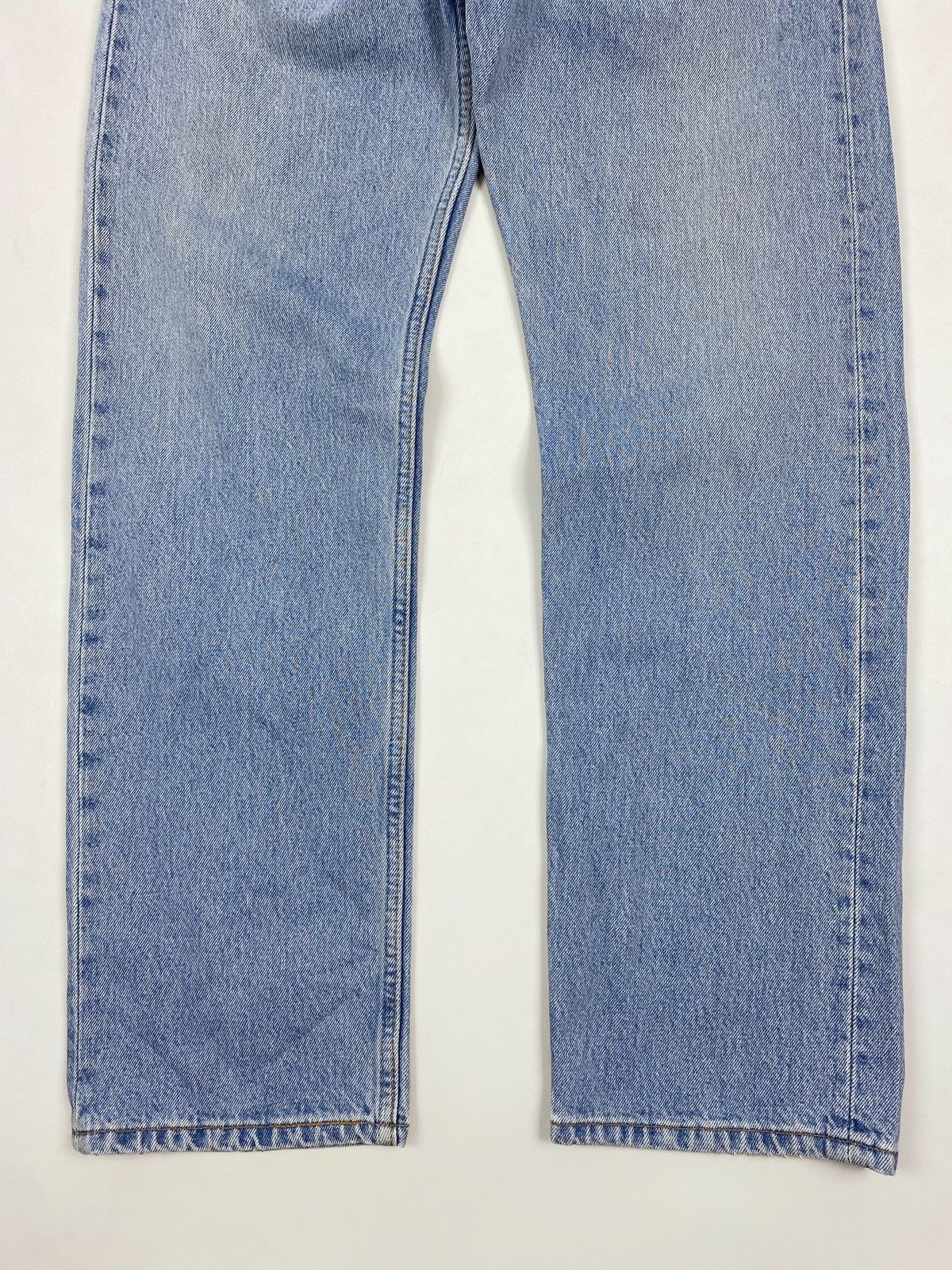 Levi's 2000’s Vintage Levi’s 501 Made in USA Blue Denim Pants 33X30 Size US 33 - 7 Thumbnail