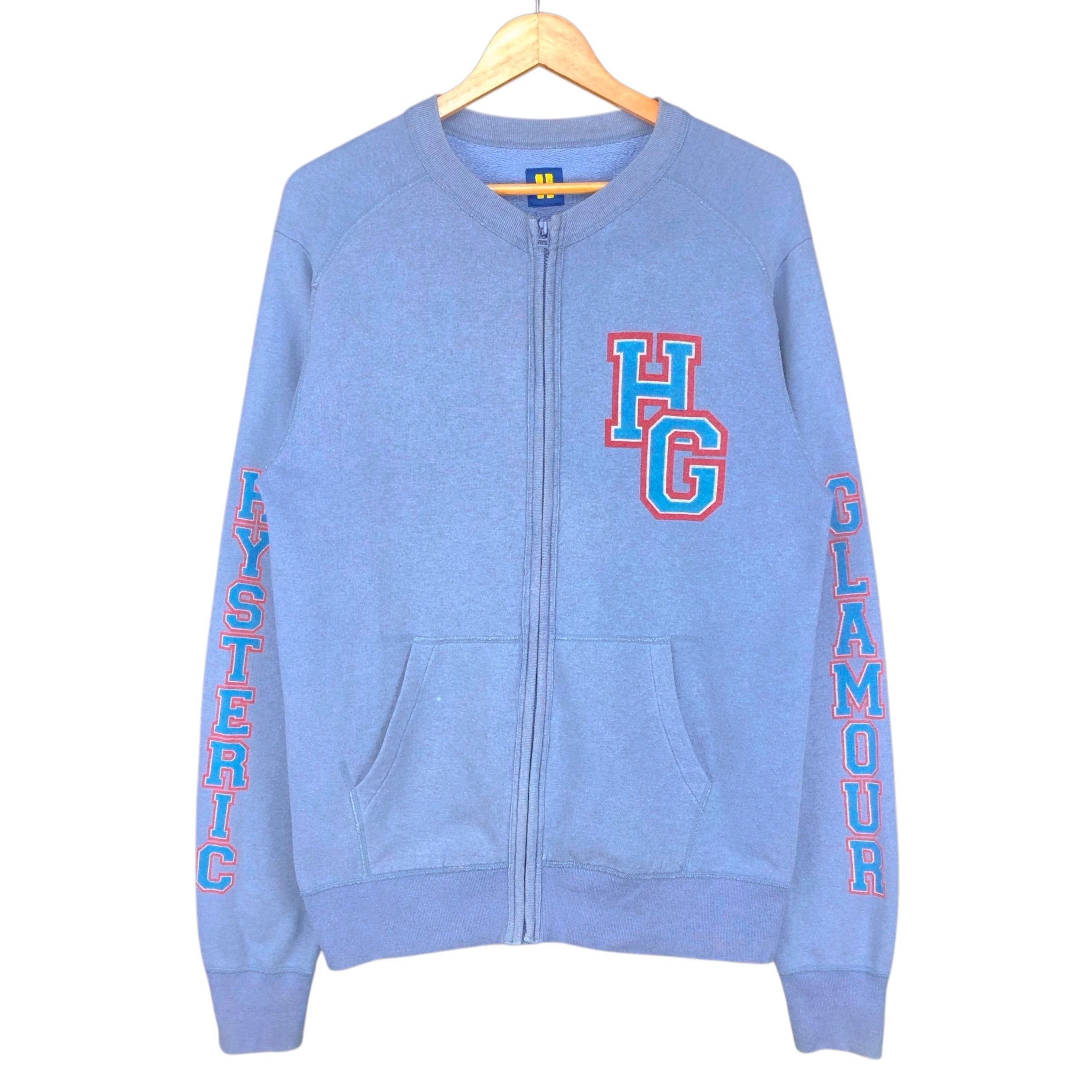 Hysteric Glamour Misfits Zip Hoodie Dead Face H&M Big logo Y2K