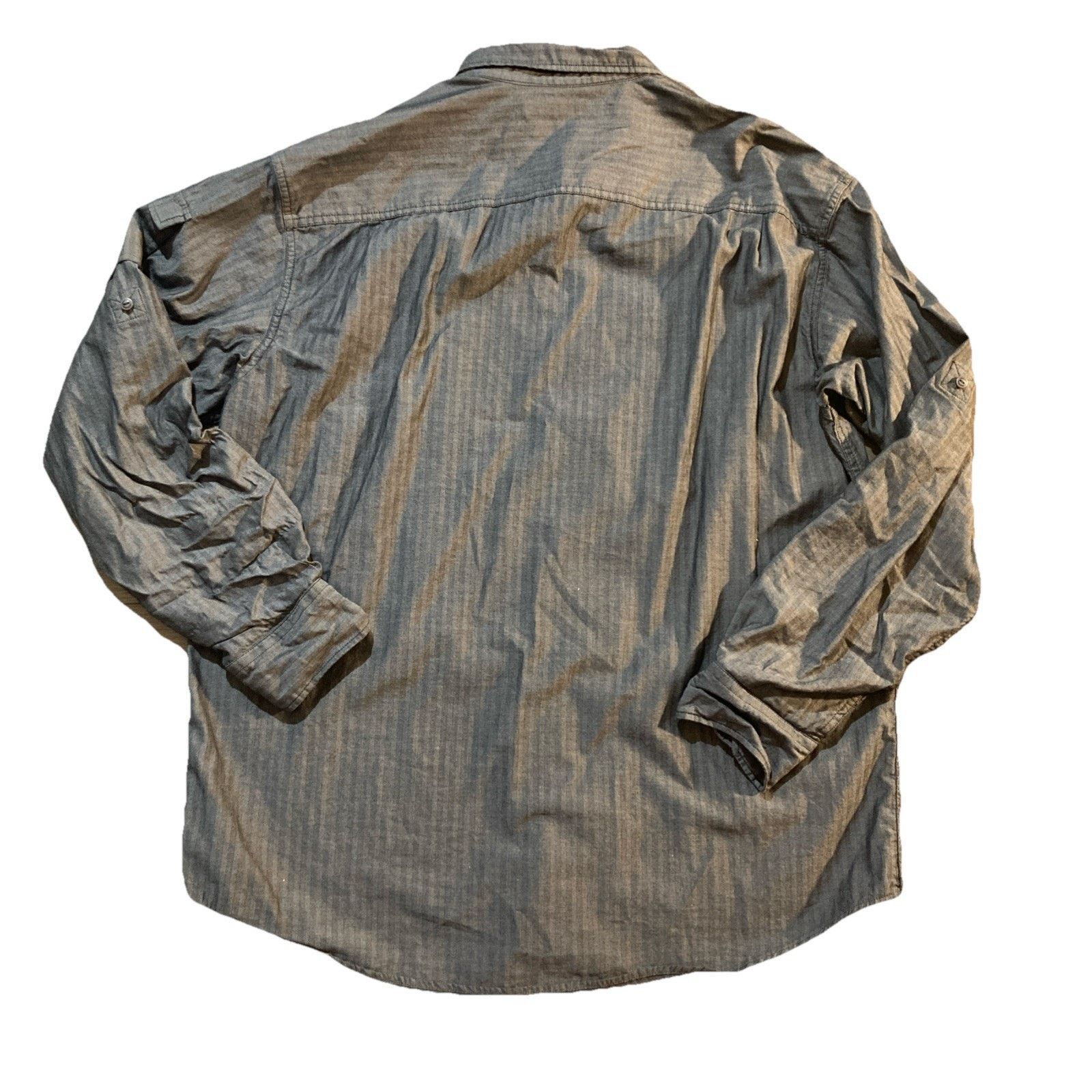Sean John Sean John Men 2XLT Gray 100% Cotton Long Sleeve Military Size US XXL / EU 58 / 5 - 8 Thumbnail