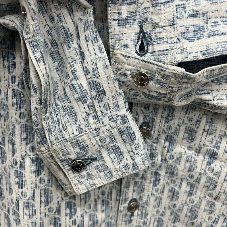 Dior Dior Size38 Old-fashioned denim shirt Size US XXS / EU 40 - 5 Thumbnail
