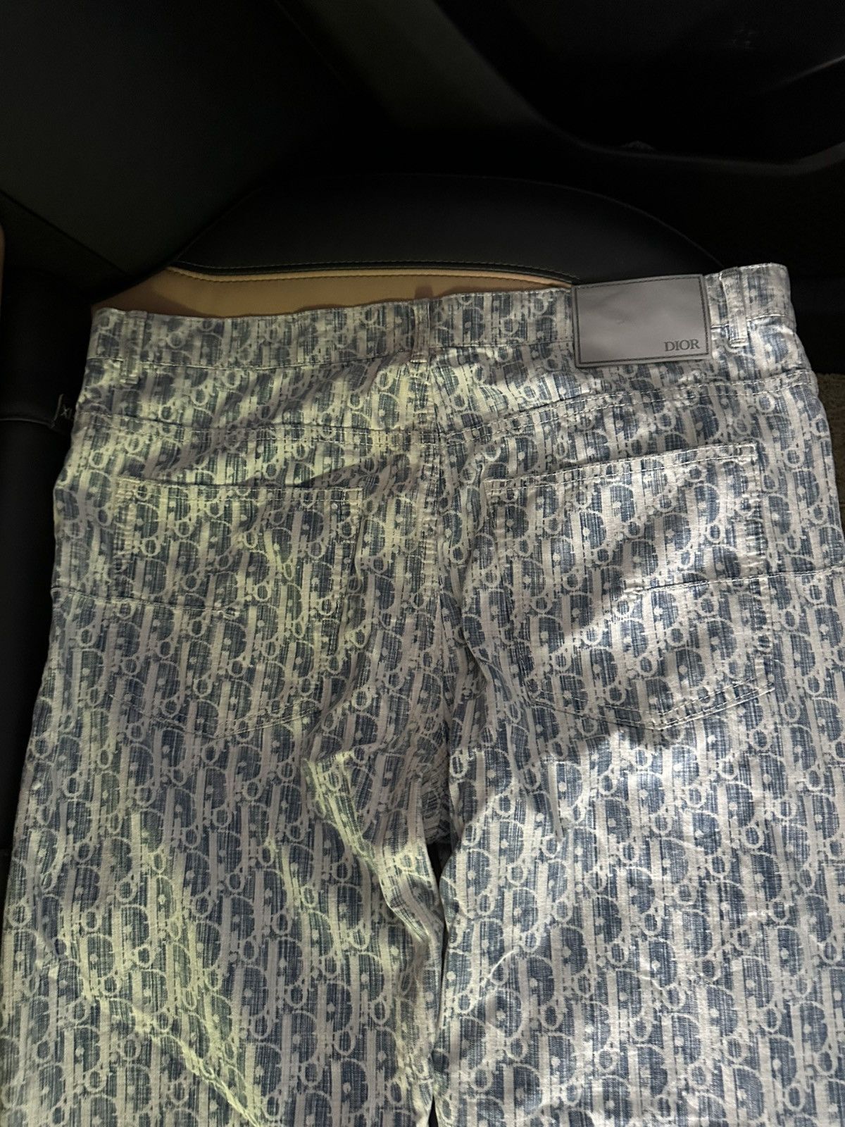 Dior Dior Oblique Monogram Jeans Size US 33 - 15 Thumbnail