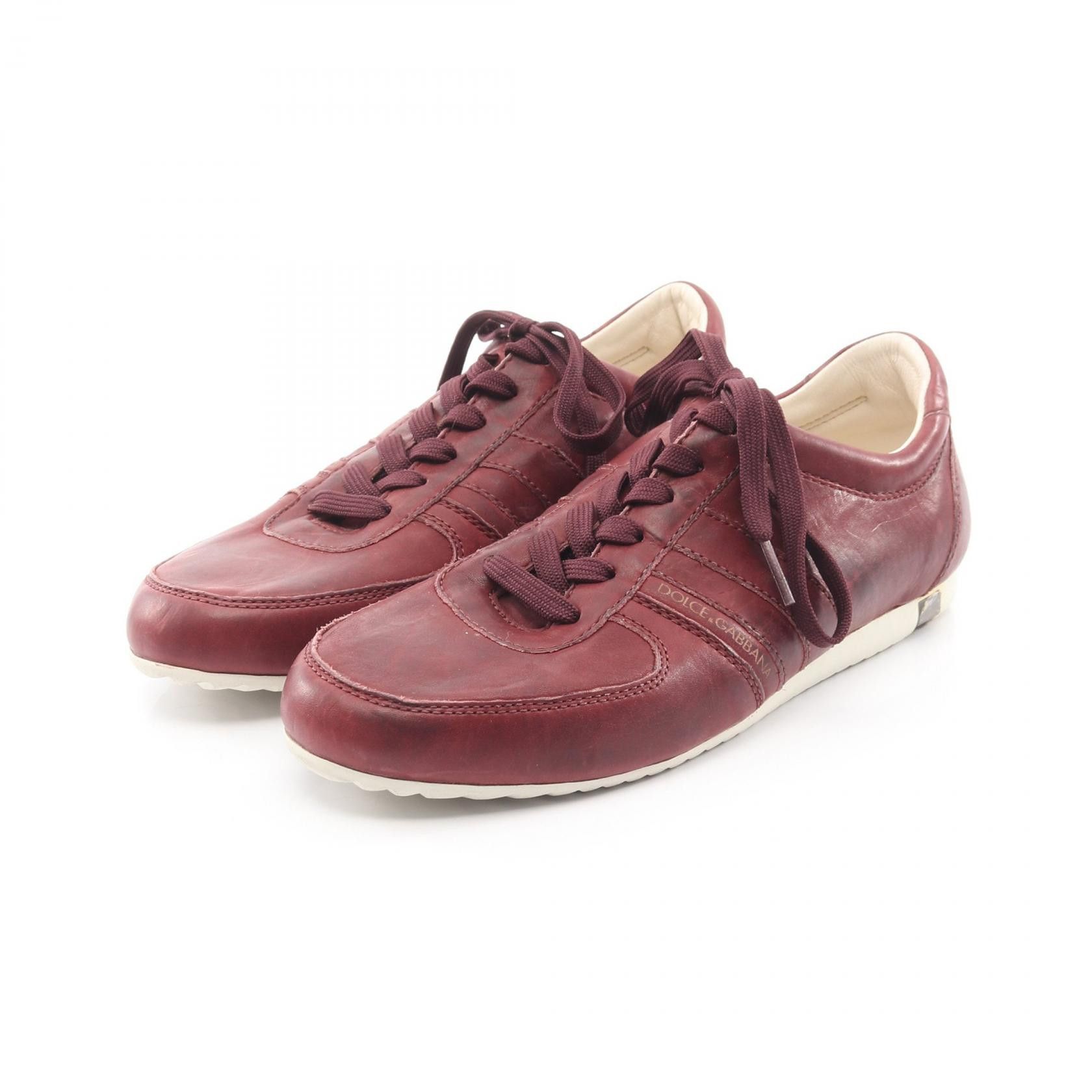 Dolce & Gabbana Dolce & Gabbana Dolce & Gabbana Leather Sneakers Leather Shoes DUTY FREE for USA Size ONE SIZE - 1 Thumbnail