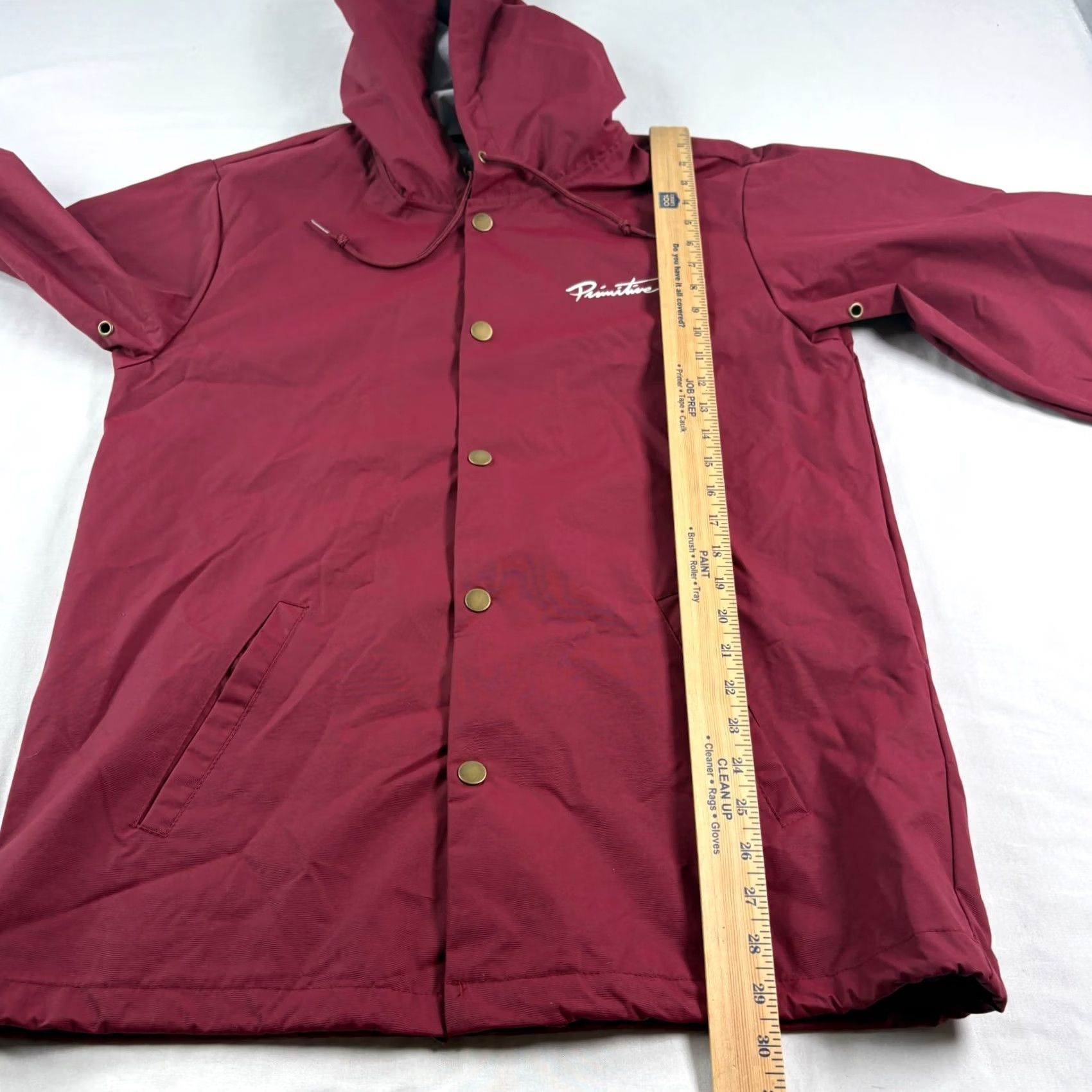 Primitive VINTAGE Primitive Skateboarding Jacket Mens L Rain Snap Up Water Resistant Windbreaker Size US L / EU 52-54 / 3 - 5 Thumbnail