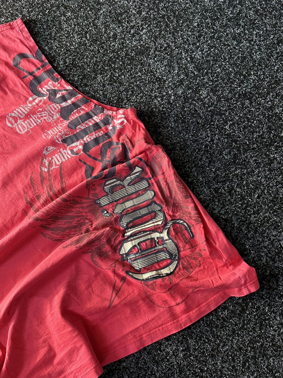 Quiksilver 🚨 VINTAGE BIG LOGO QUICKSILVER RED TANK TOP SURF Y2K RARE Size US XL / EU 56 / 4 - 3 Thumbnail