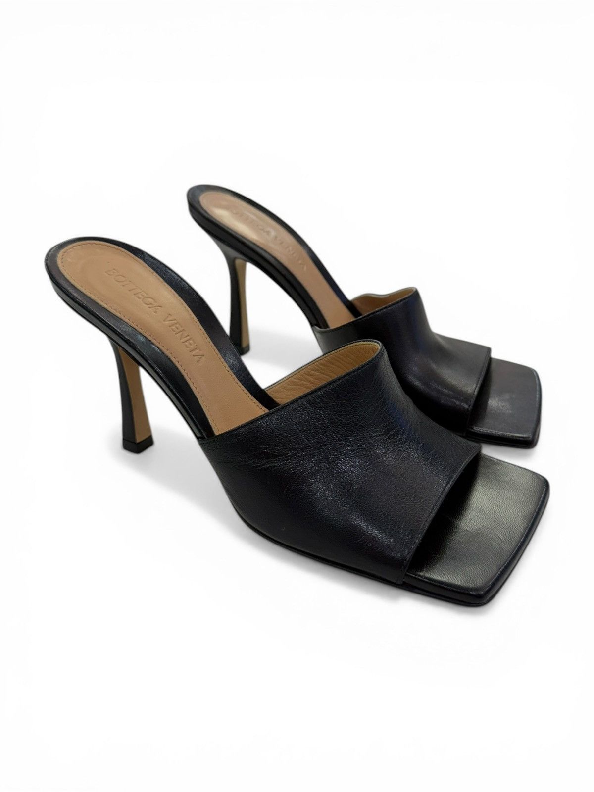 Bottega Veneta Bottega Veneta Stretch Mule In Black Size US 5.5 / IT 35.5 - 1 Thumbnail