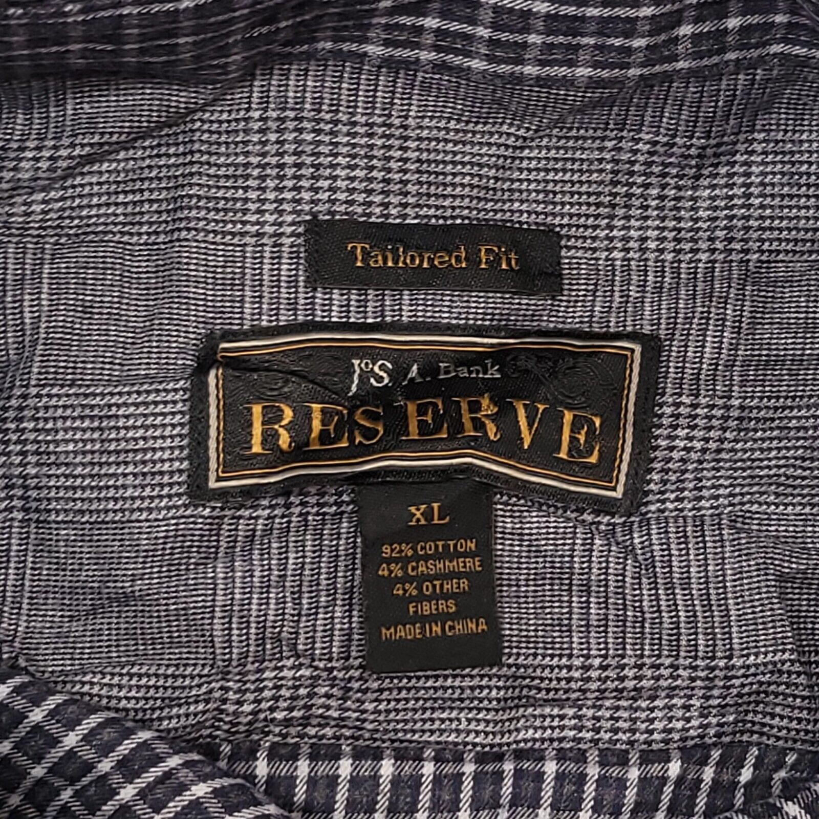 Jos. A. Bank Jos A Bank Tartan Flannel Button Up Shirt Mens Size XL Blue Size US XL / EU 56 / 4 - 3 Thumbnail