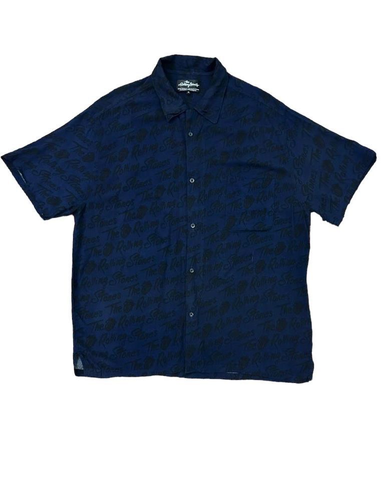 The Rolling Stone 2020 Fullprint Spell out Hawaii shirt
