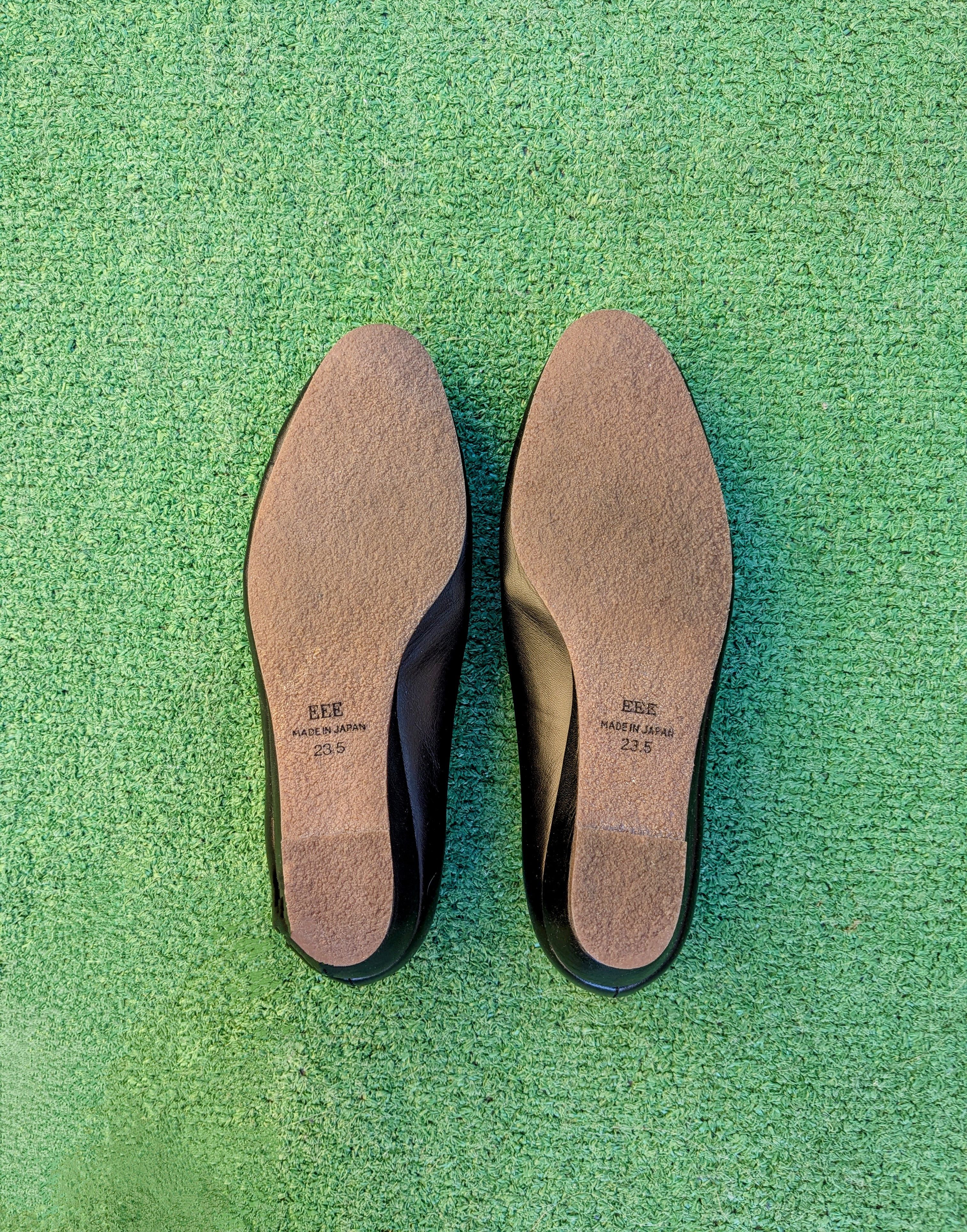 Vintage Vintage Corsage Japan Slip-On Leather Retro Flats Shoes Size US 6.5 / IT 36.5 - 3 Thumbnail