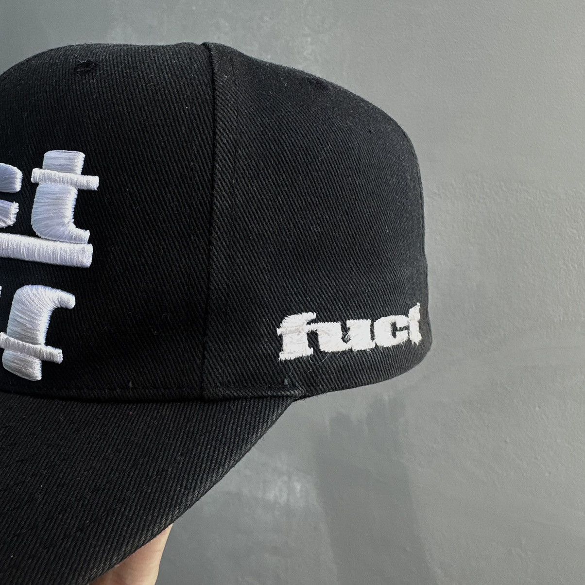 FUCT [OG Vintage] FUCT MIRRORED LOGO VINTAGE SNAPBACK Size ONE SIZE - 6 Thumbnail