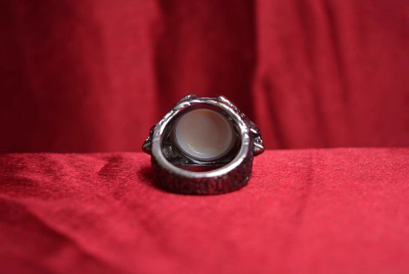 Jewelry Skull Eye Design Jewelry Rings Open Chrome Ring (Size 7-13) Size ONE SIZE - 5 Thumbnail