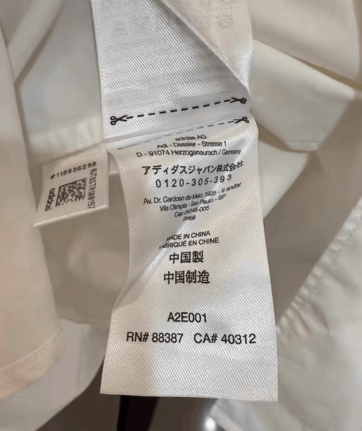 Y-3 Y-3 x adidas White Long Sleeve Shirt K31 Size US L / EU 52-54 / 3 - 4 Thumbnail