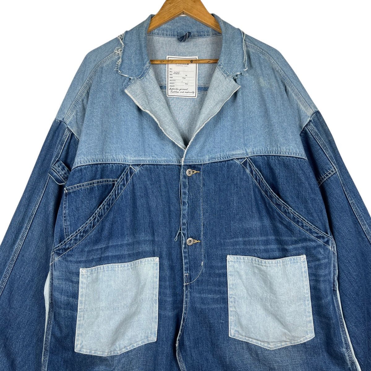 Ciaopanic Etsinta by Ciaopanic Denim Patchwork Jacket Size US L / EU 52-54 / 3 - 4 Thumbnail