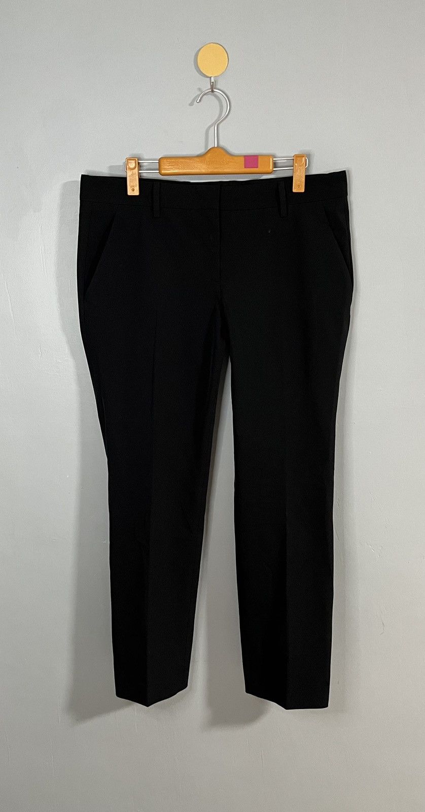 Prada Prada black polyester casual pants Size 30" / US 8 / IT 44 - 1 Thumbnail