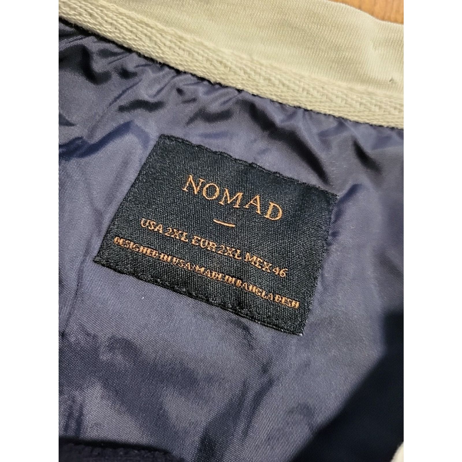 Nomad Nomad Shirt 2XL Longsleeve Navy Henley Cotton Blend NWT 50 in Chest Button-Up Pockets Outdoors Mens Big & Tall Size US XXL / EU 58 / 5 - 5 Thumbnail