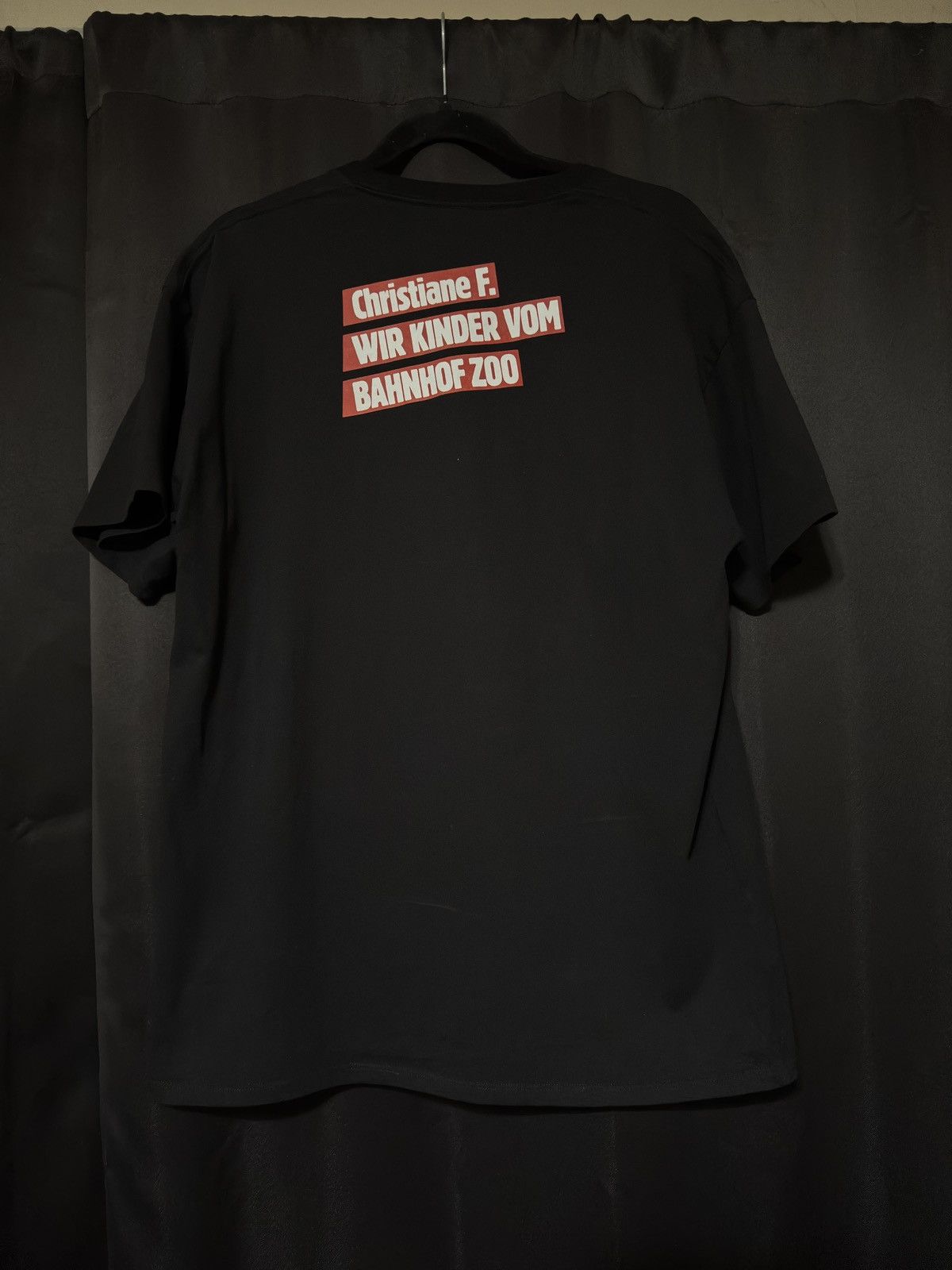 Raf Simons Raf Simons FW18 Christiane F. Couple Tee Size US S / EU 44-46 / 1 - 3 Thumbnail