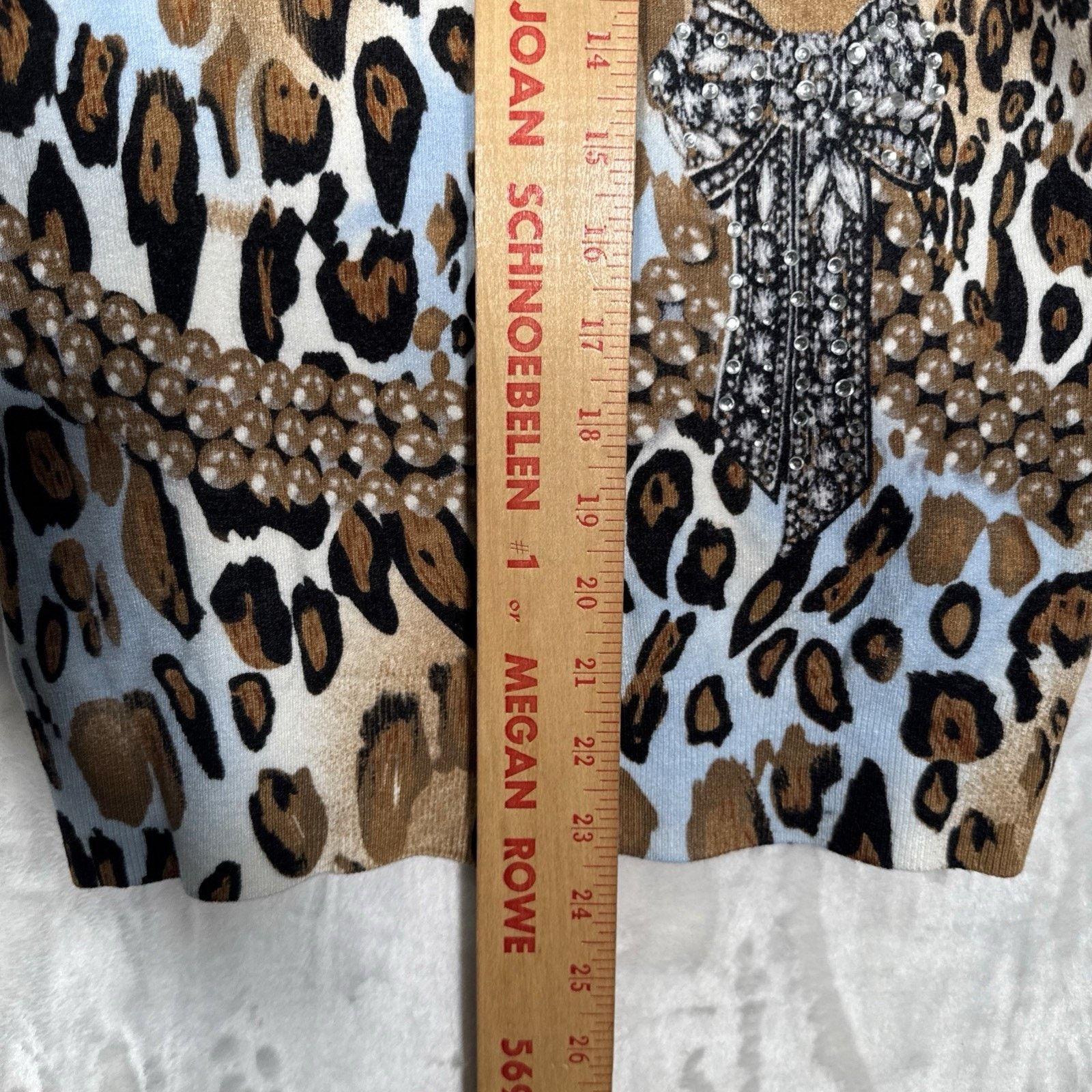 Boston Proper Small Boston Proper Animal Print W/Rhinestones Mother Size S / US 4 / IT 40 - 8 Thumbnail