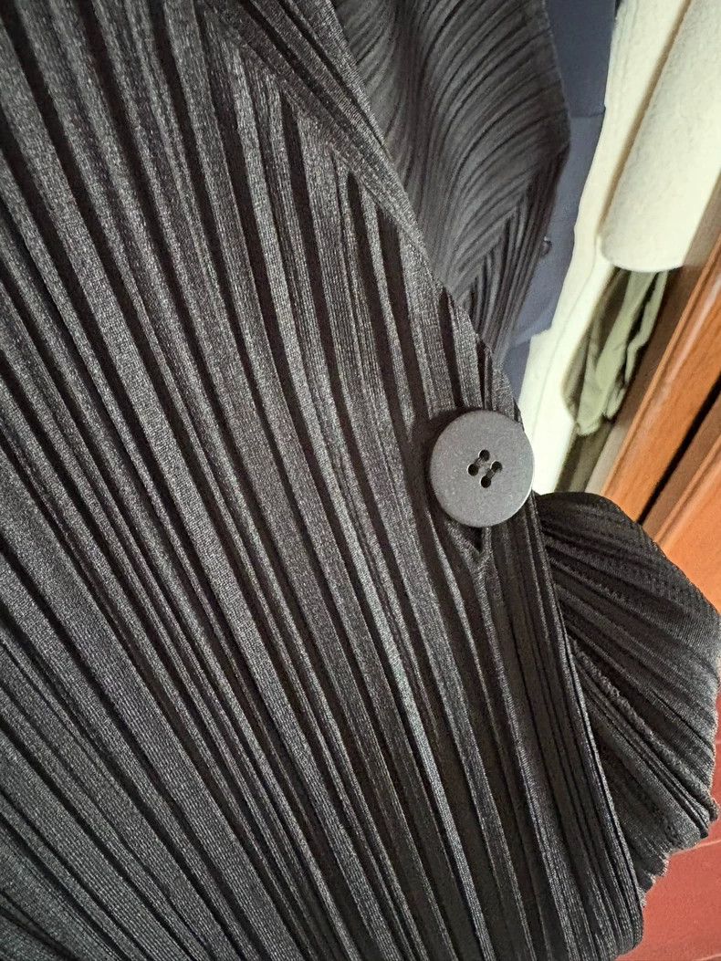 Issey Miyake Issey Miyake size:3 Black pleated cardigan Size M / US 6-8 / IT 42-44 - 5 Thumbnail