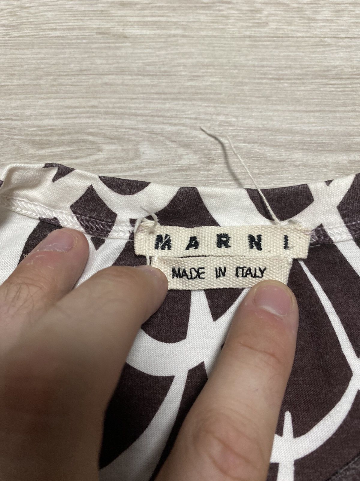 Marni Vintage MARNI T-shirt Overprinted Size 48 S-M Size US S / EU 44-46 / 1 - 6 Thumbnail