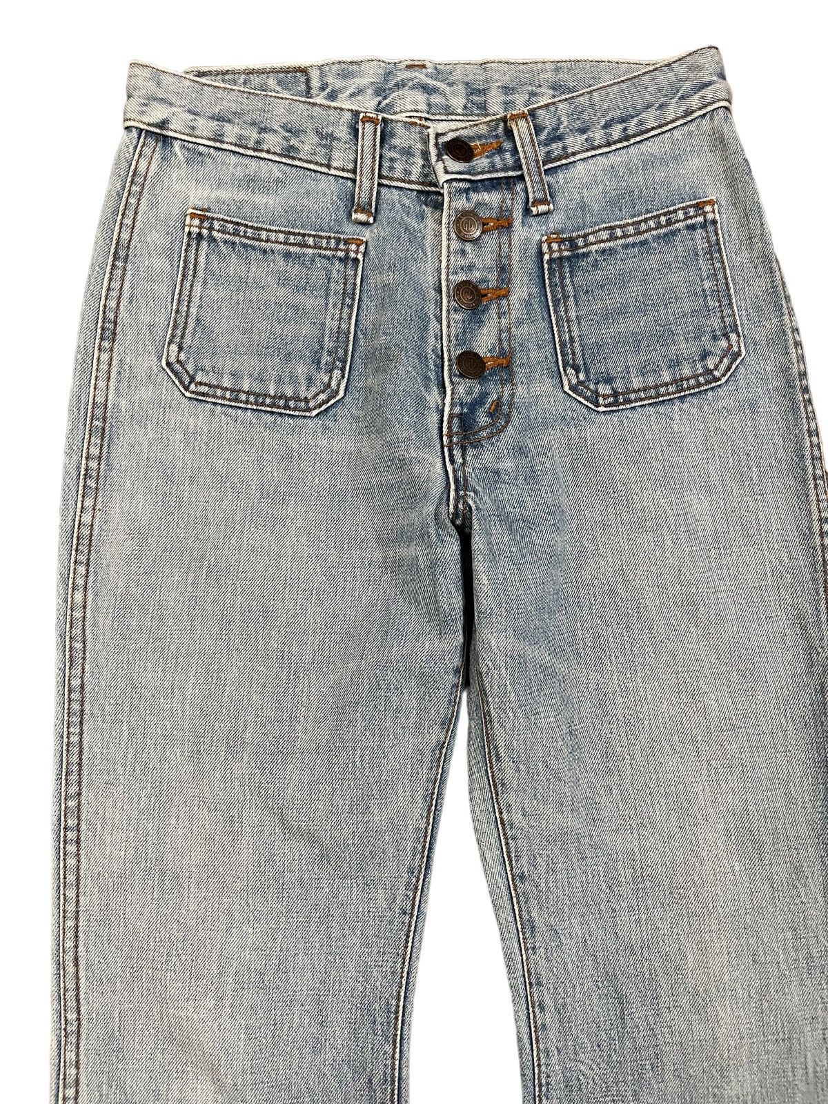 Japanese Brand Vintage GLHeart UnisexFlare Bell Bottom Bush Pants Size US 28 / EU 44 - 2 Thumbnail