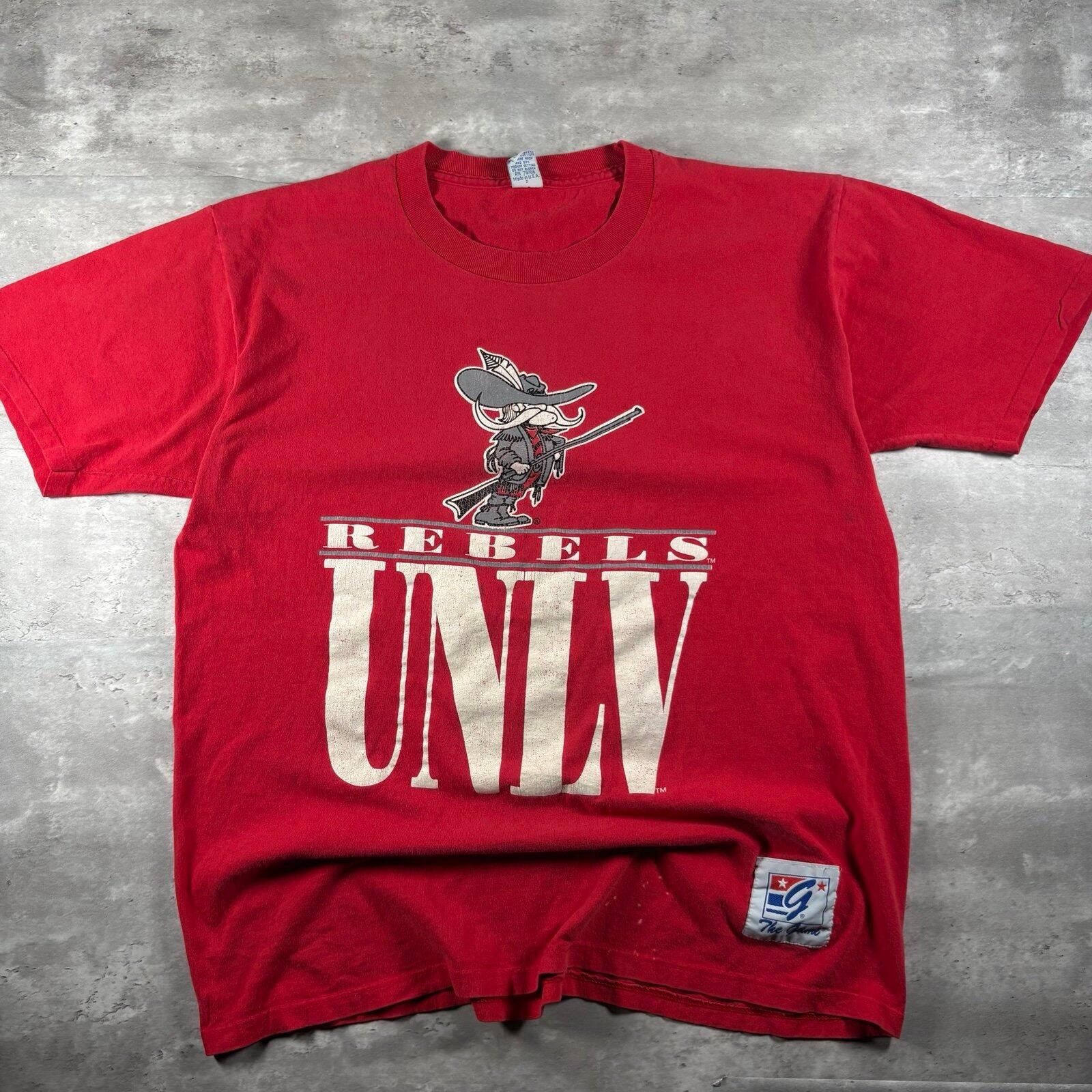 The Game Vintage 90s UNLV rebels single stitch Tee Size US XL / EU 56 / 4 - 1 Thumbnail
