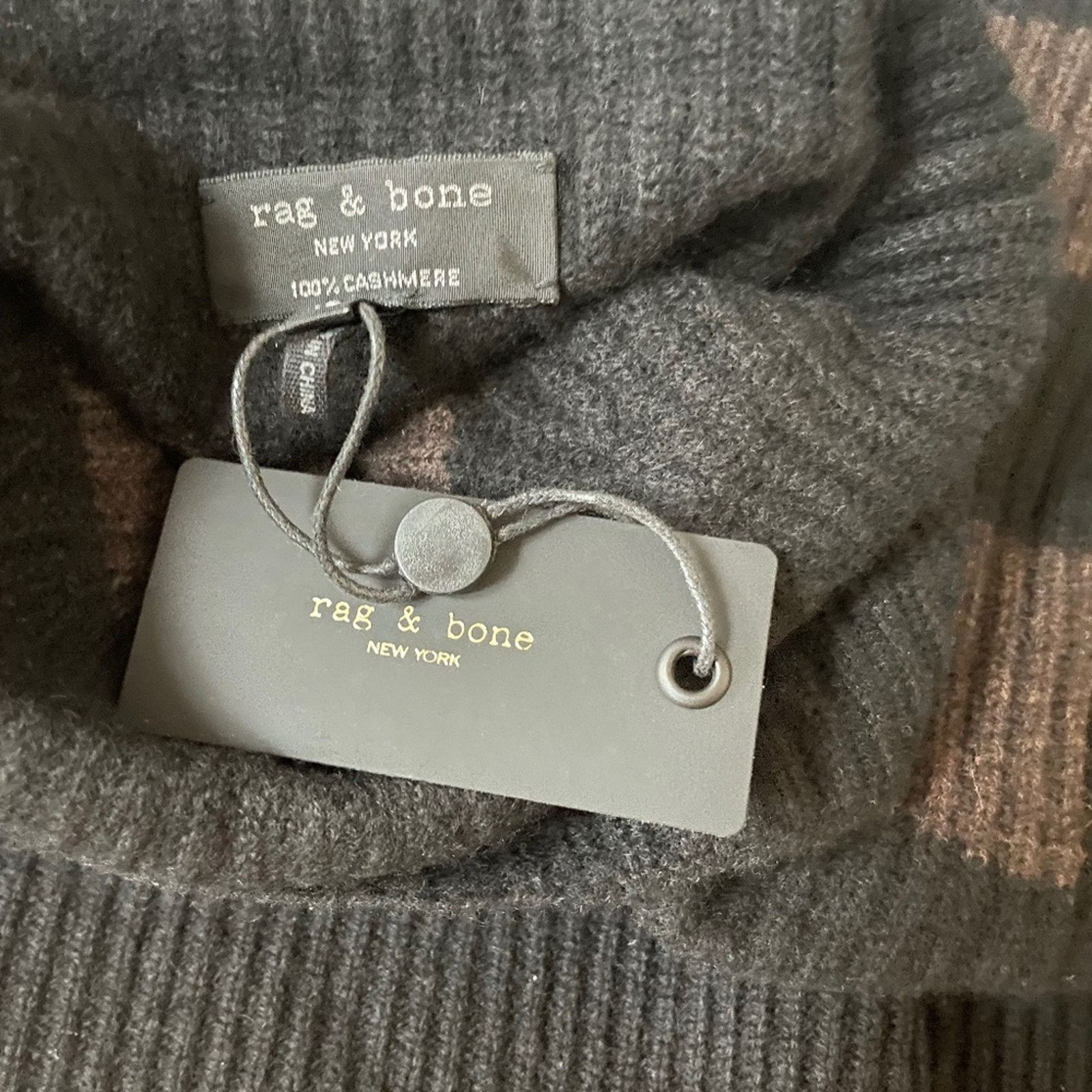 Rag & Bone Pierce Cashmere Wide Striped Turtleneck Sweater - Rag&Bone Size XL / US 12-14 / IT 48-50 - 12 Thumbnail