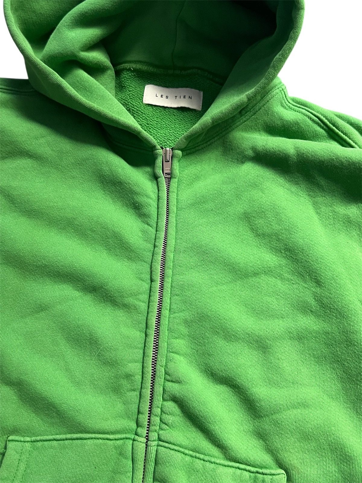 Les Tien Les Tien green zip up hoodie Size US S / EU 44-46 / 1 - 2 Thumbnail