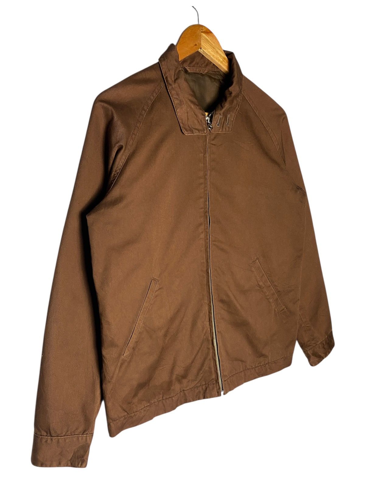 SHIPS Vintage Ships Brown Zipper Jacket Size US M / EU 48-50 / 2 - 2 Thumbnail
