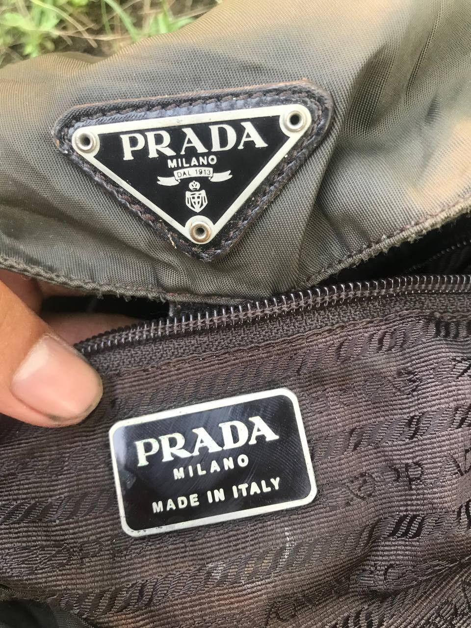 Prada × Vintage Vintage Prada Bagpack Fades colour Size ONE SIZE - 4 Thumbnail