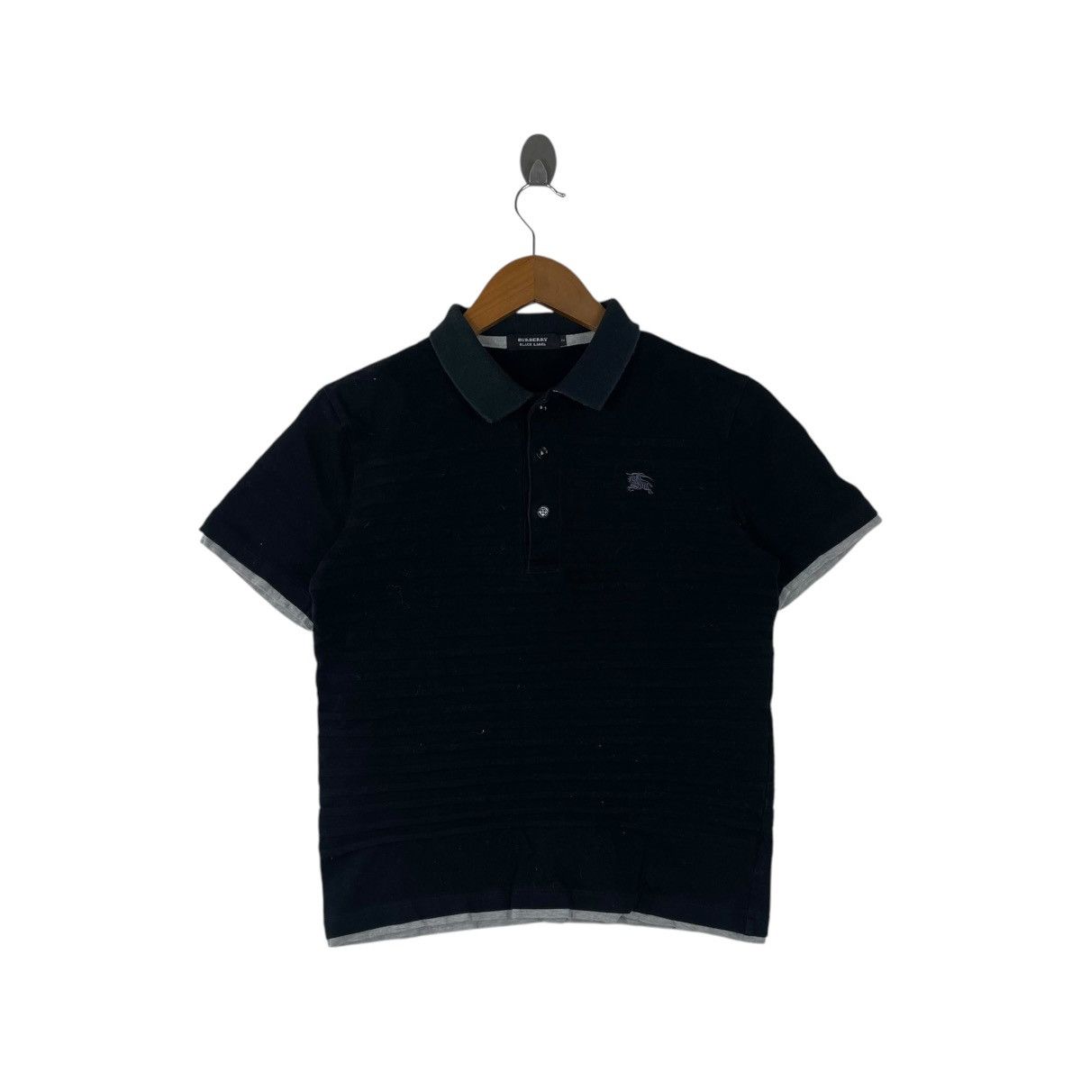 Black Label × Burberry Burberry Black Label Polo Tee Shirt Size US XS / EU 42 / 0 - 1 Thumbnail