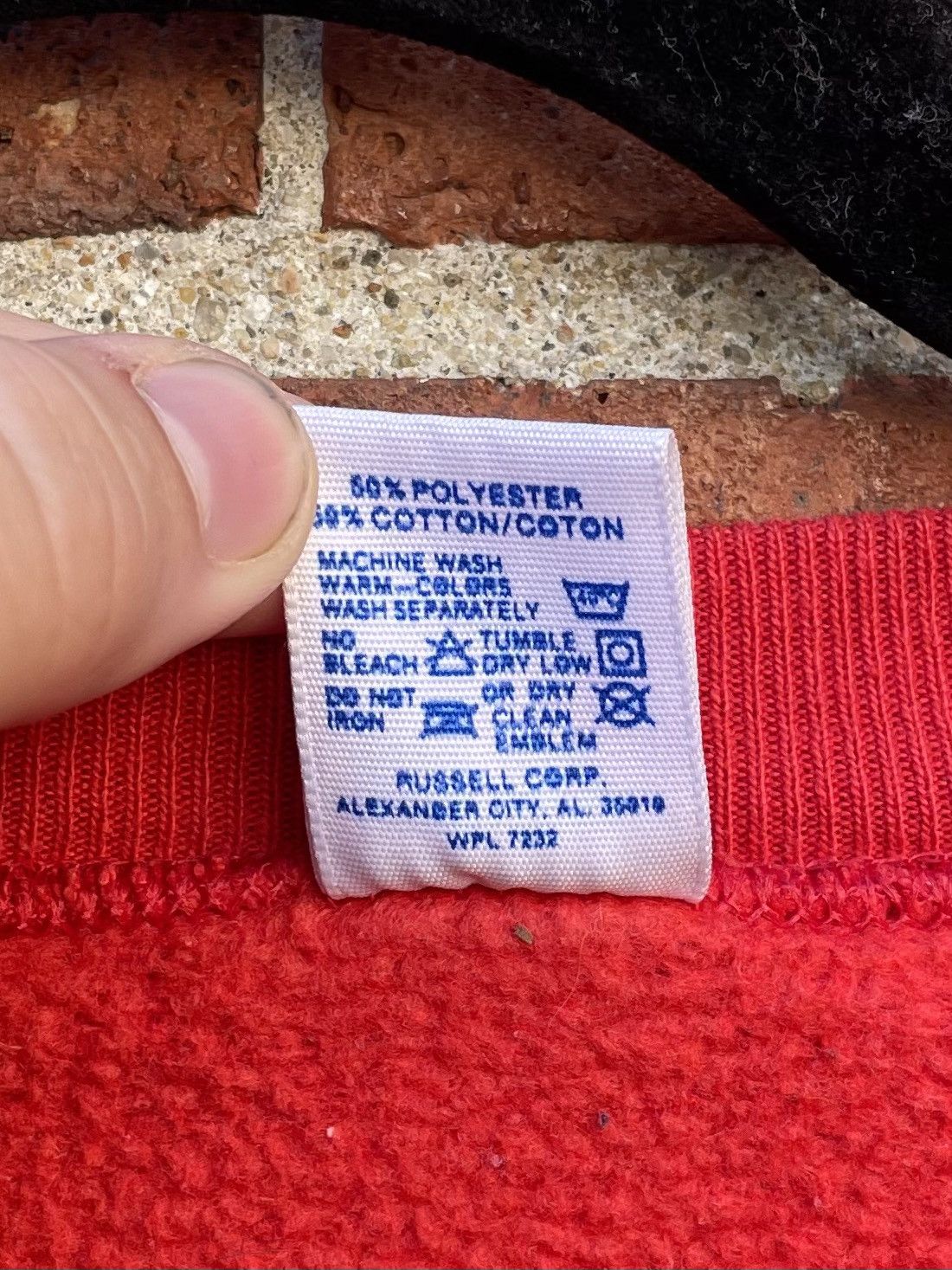 Russell Athletic Vintage 80s Russell Athletic Blank Crewneck Sweatshirt Size US L / EU 52-54 / 3 - 3 Thumbnail