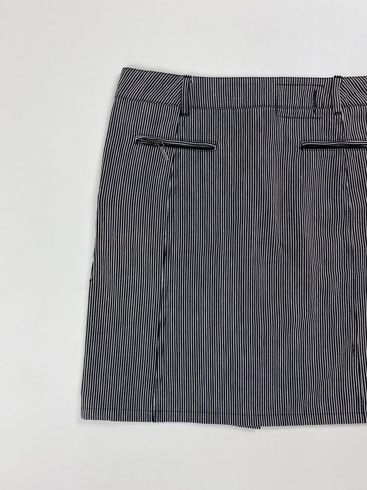 Jil Sander Jil Sander ladies striped denim pencil skirt size 27 Size 27" / US 4 / IT 40 - 14 Thumbnail
