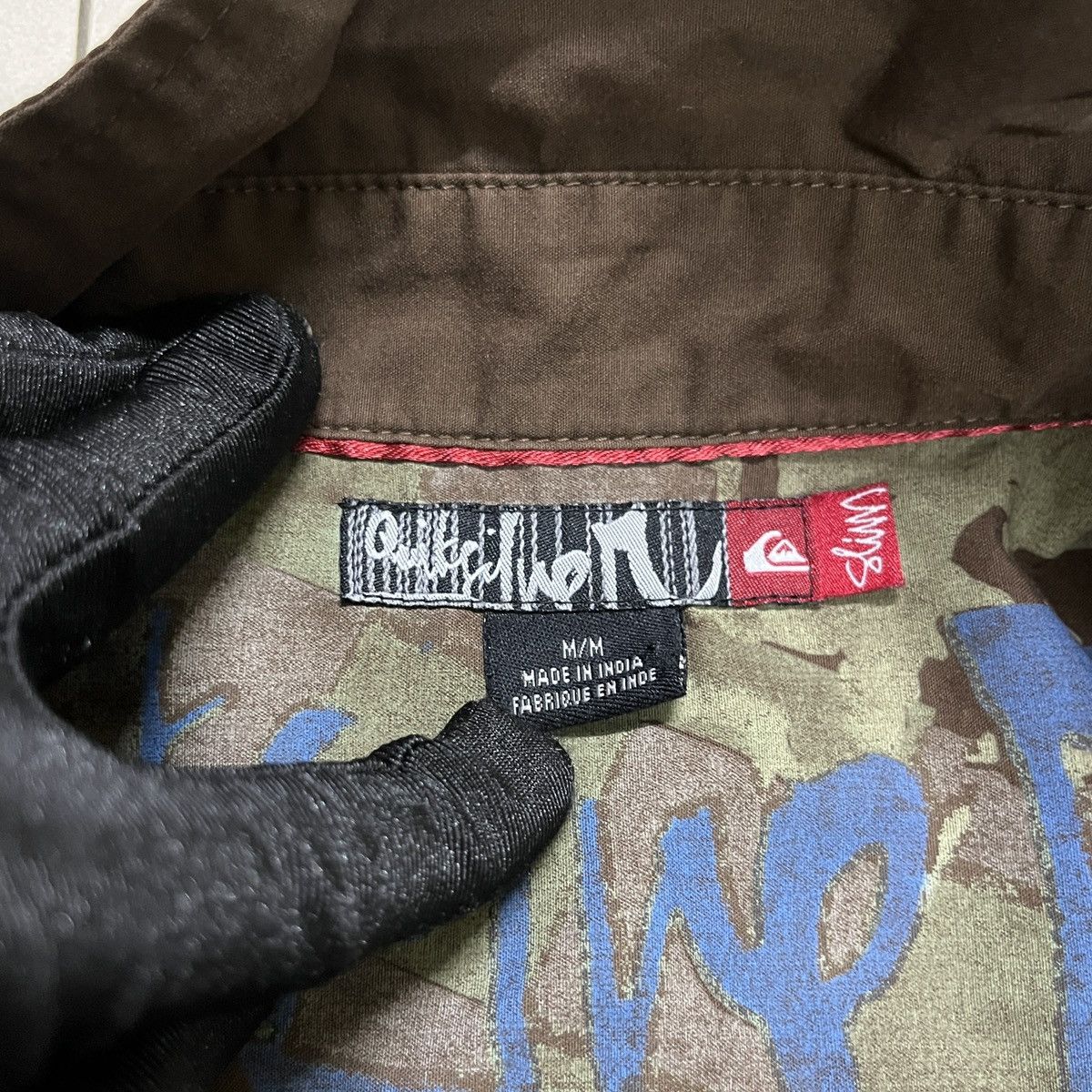Quicksilver × Quiksilver × Vintage Y2K Quiksilver Button Up Shirt Size US M / EU 48-50 / 2 - 8 Thumbnail