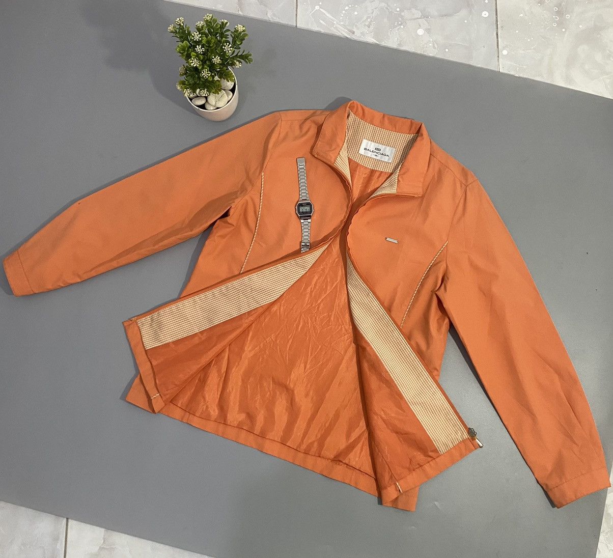 Balenciaga 💥Rare Color💥Balenciaga Track Jacket Size US S / EU 44-46 / 1 - 10 Thumbnail