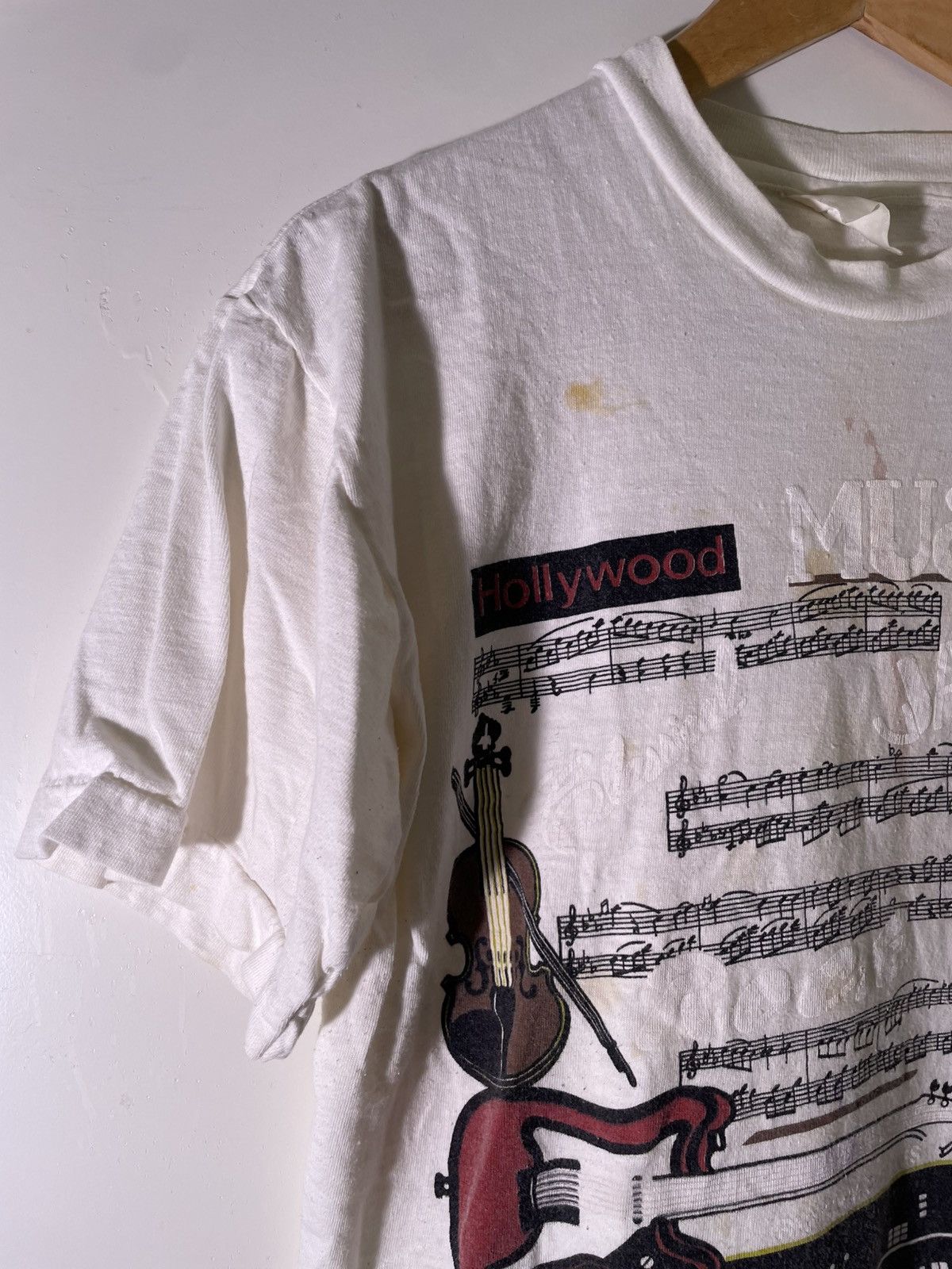 Vintage 90’s 2000’s Y2K VTG Vintage Hollywood CA Jazz Music T Shirt Size US L / EU 52-54 / 3 - 4 Thumbnail