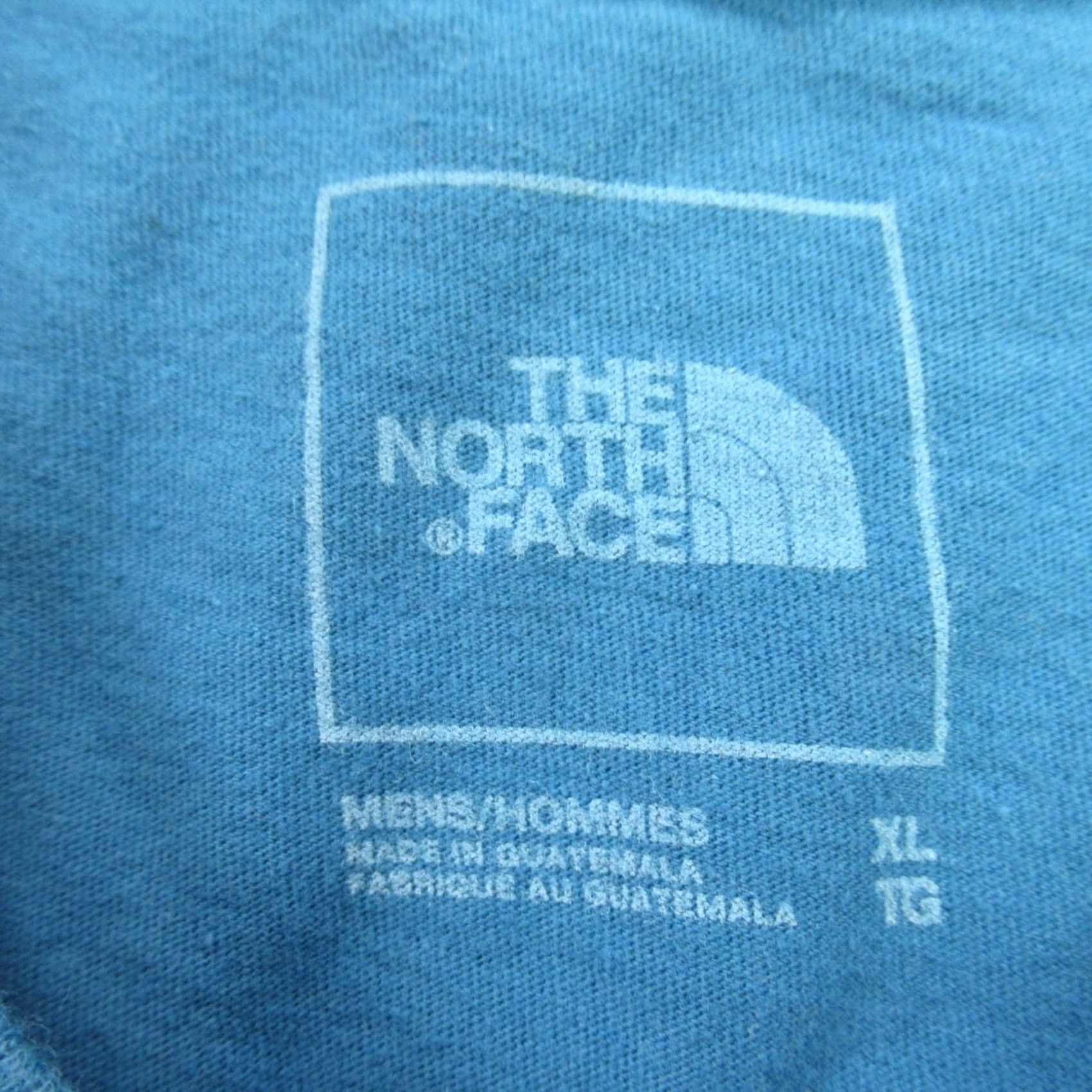 The North Face North Face Shirt Mens XL Blue Short Sleeve Crew Neck Casual Lightweight Size US XL / EU 56 / 4 - 4 Thumbnail