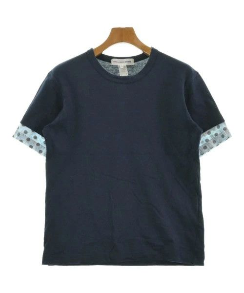 Comme des Garcons SHIRT T-Shirts Cotton Short Sleeve Polka Dot Crewneck Navy Blue Size US S / EU 44-46 / 1 - 1 Thumbnail