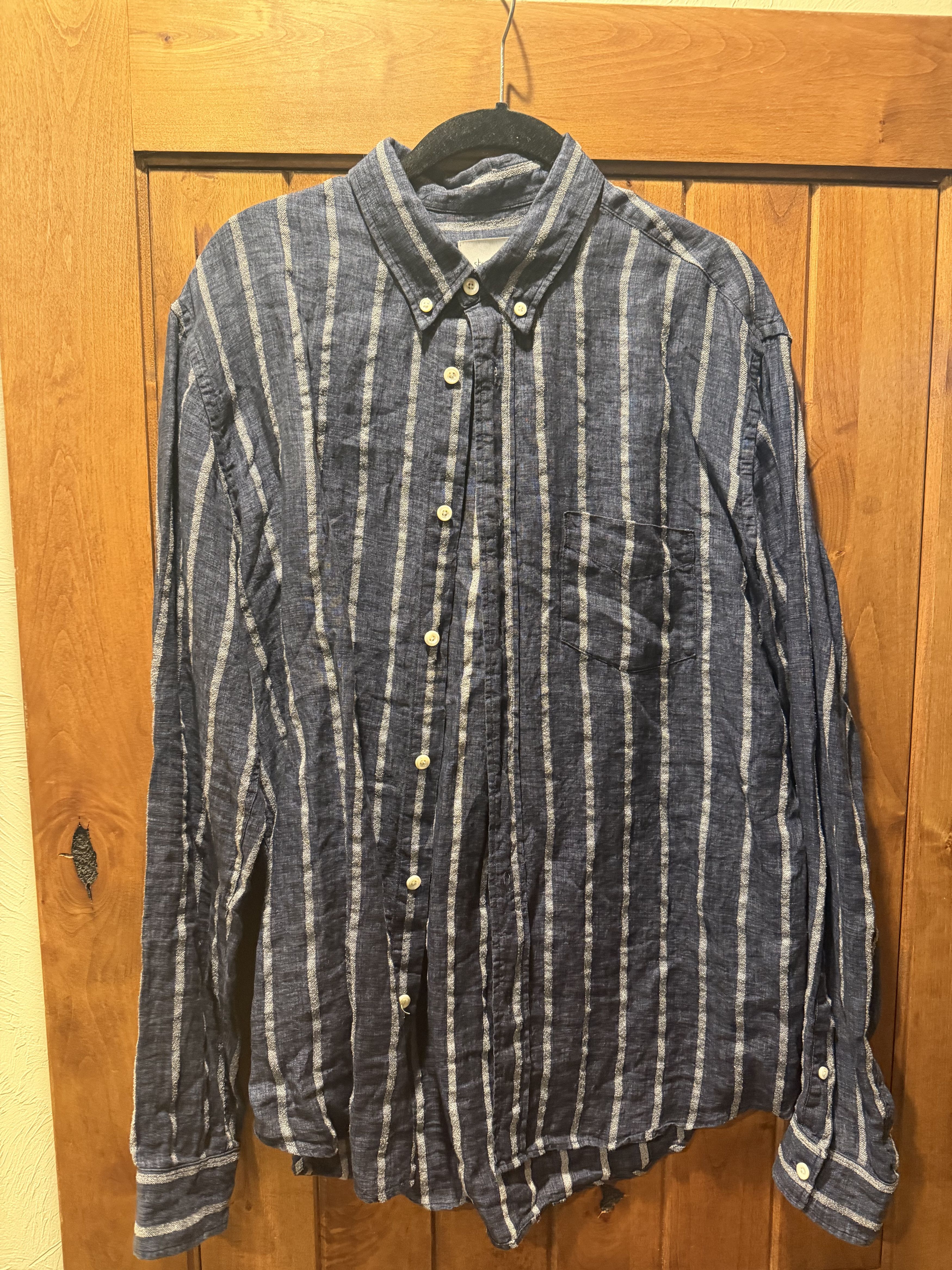 Steven Alan Steven Alan Linen Shirt Size US M / EU 48-50 / 2 - 1 Thumbnail