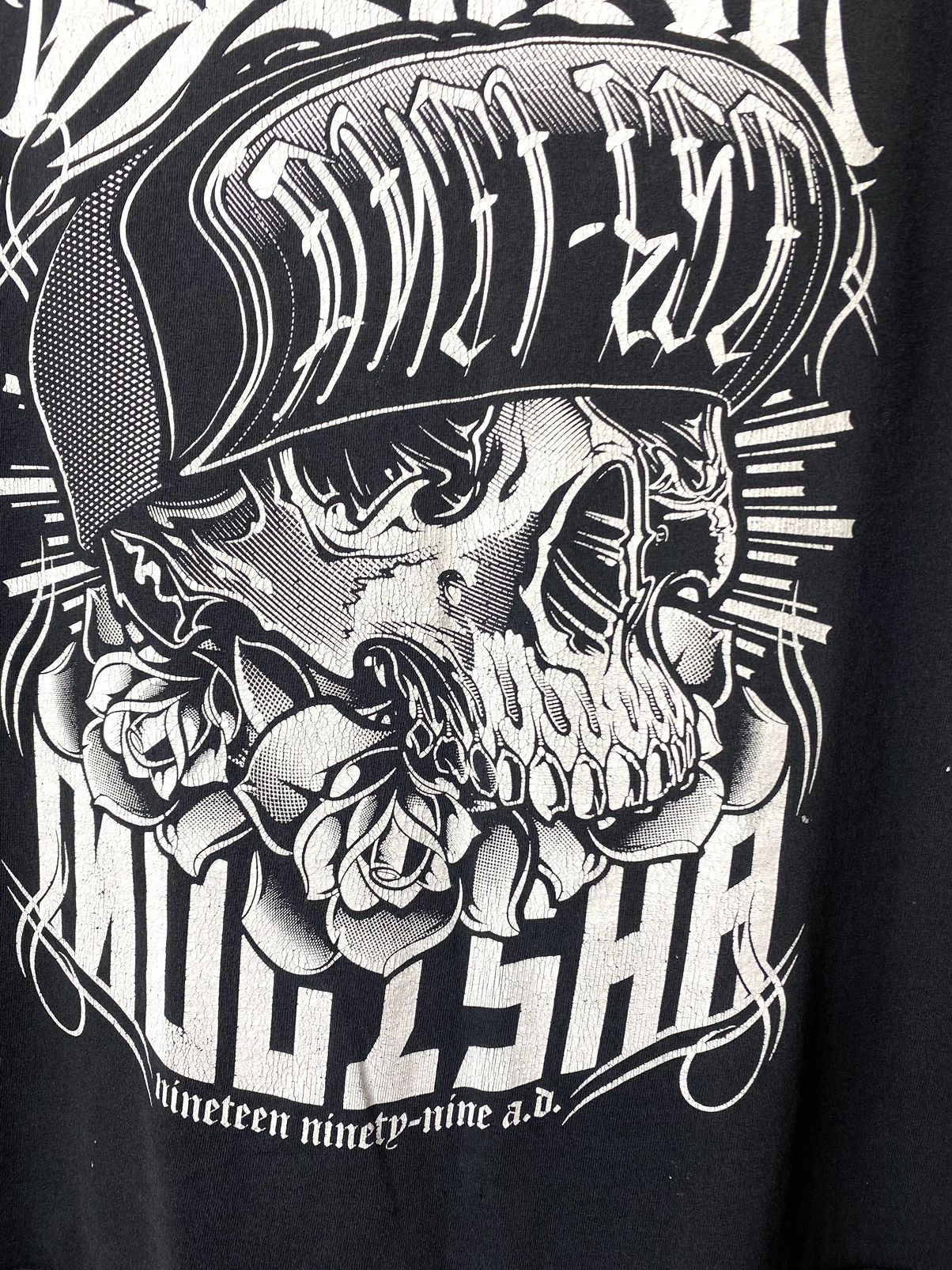 Metal Mulisha Vintage Metal Mulisha Scull Chain TShirt West Coast Choppers Size US L / EU 52-54 / 3 - 4 Thumbnail