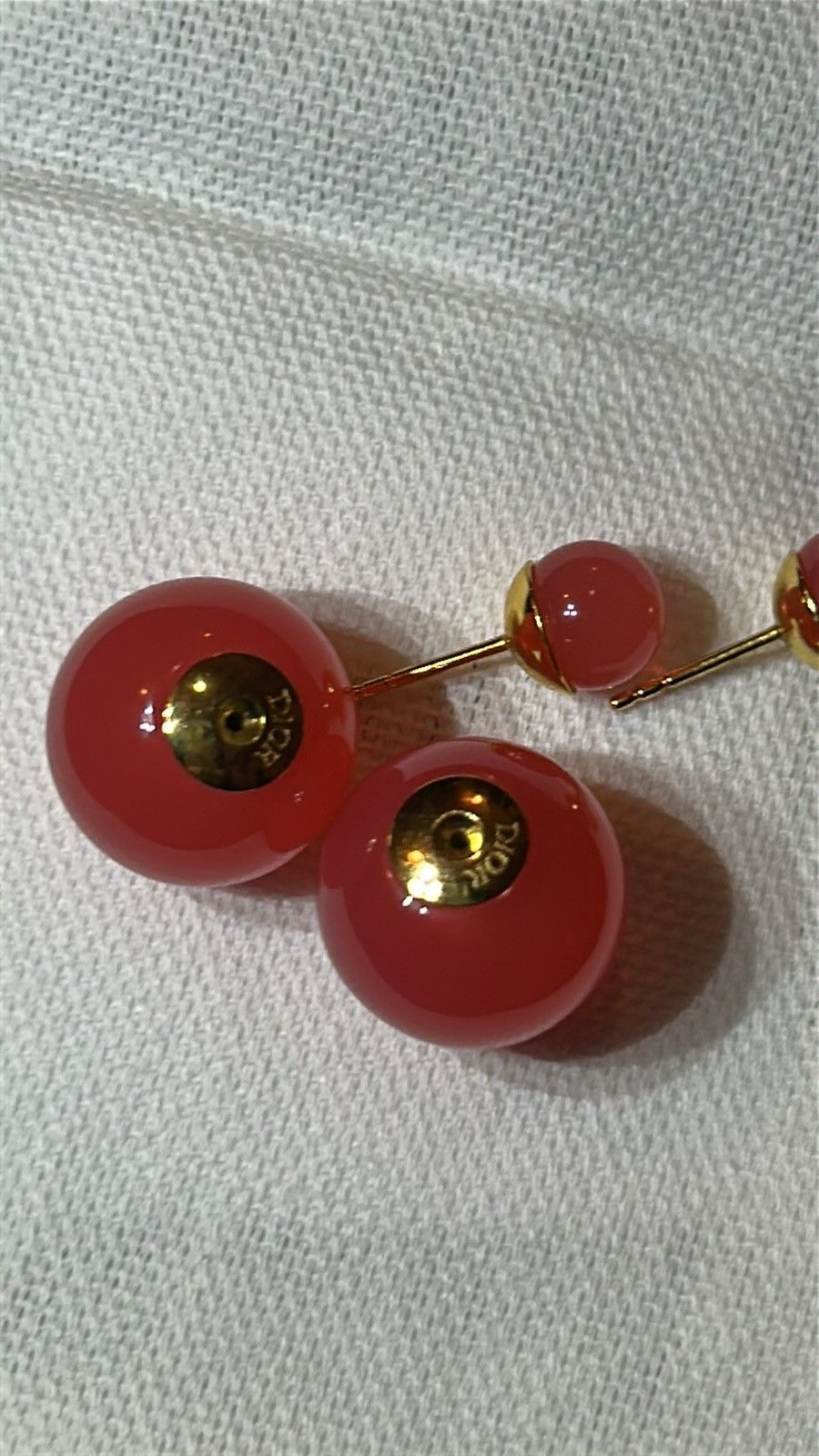 Dior Dior DIORIVIERA DIOR TRIBALES EARRINGS Coral Resin Pearl Size ONE SIZE - 6 Thumbnail
