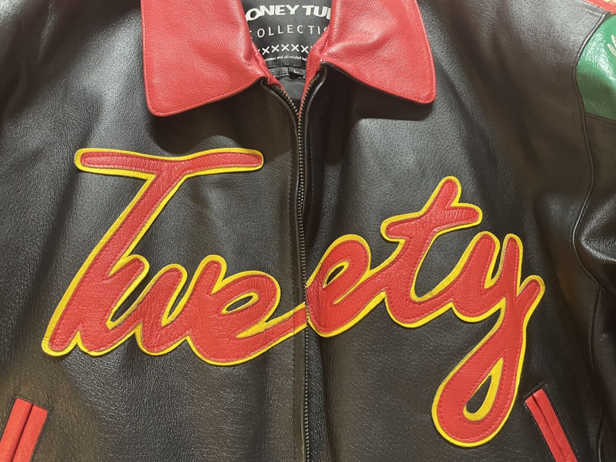 Vintage (BRAND NEW) Vintage Tweety Bird Leather Jacket Size US L / EU 52-54 / 3 - 3 Thumbnail