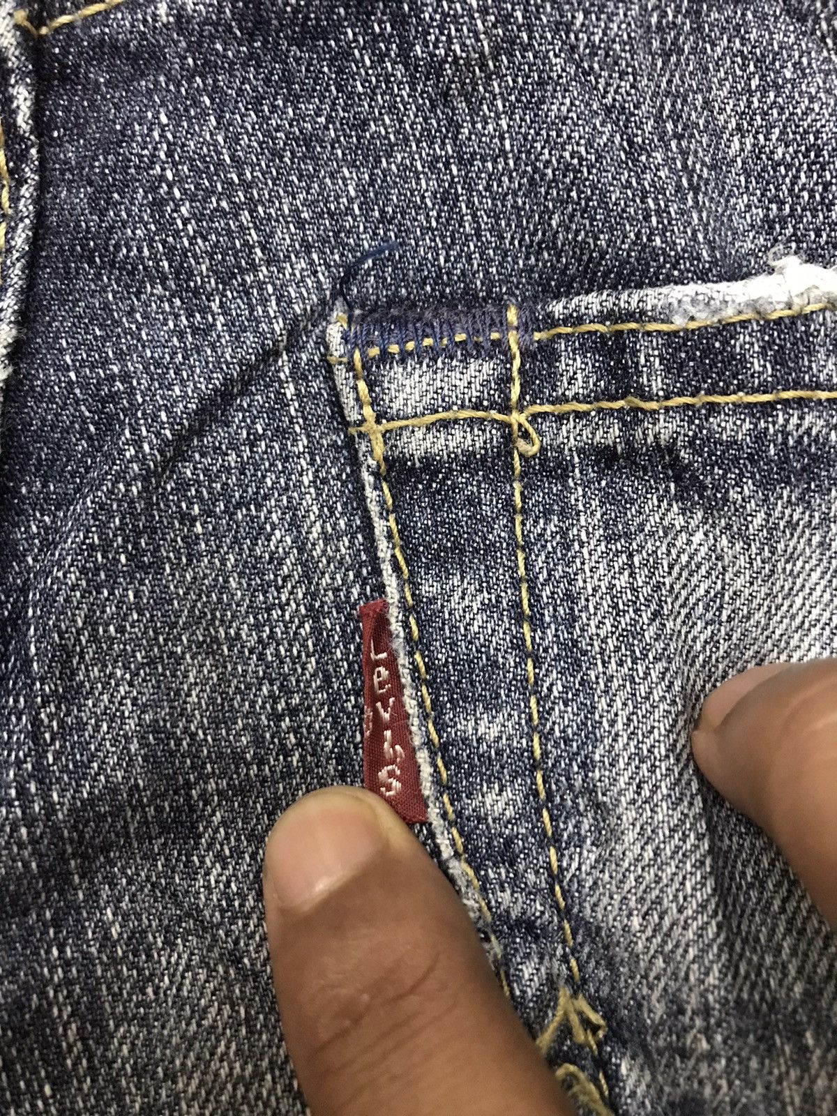 Levi's Vintage Levis 502 Distressed Design Denim Jeans Size US 32 / EU 48 - 9 Thumbnail