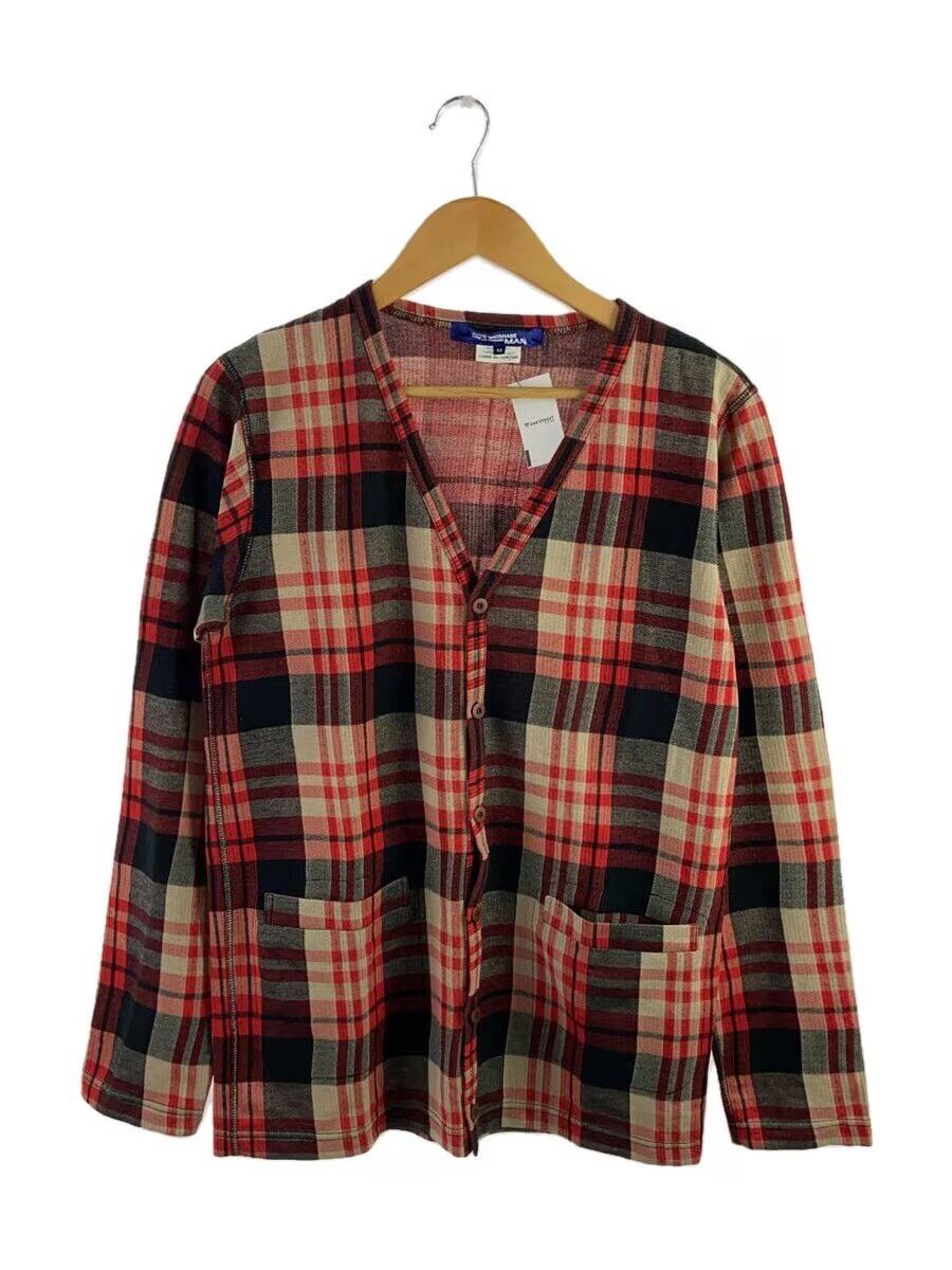 Junya Watanabe Plaid Knit Cardigan - Comme Des Garcons Size US M / EU 48-50 / 2 - 1 Thumbnail