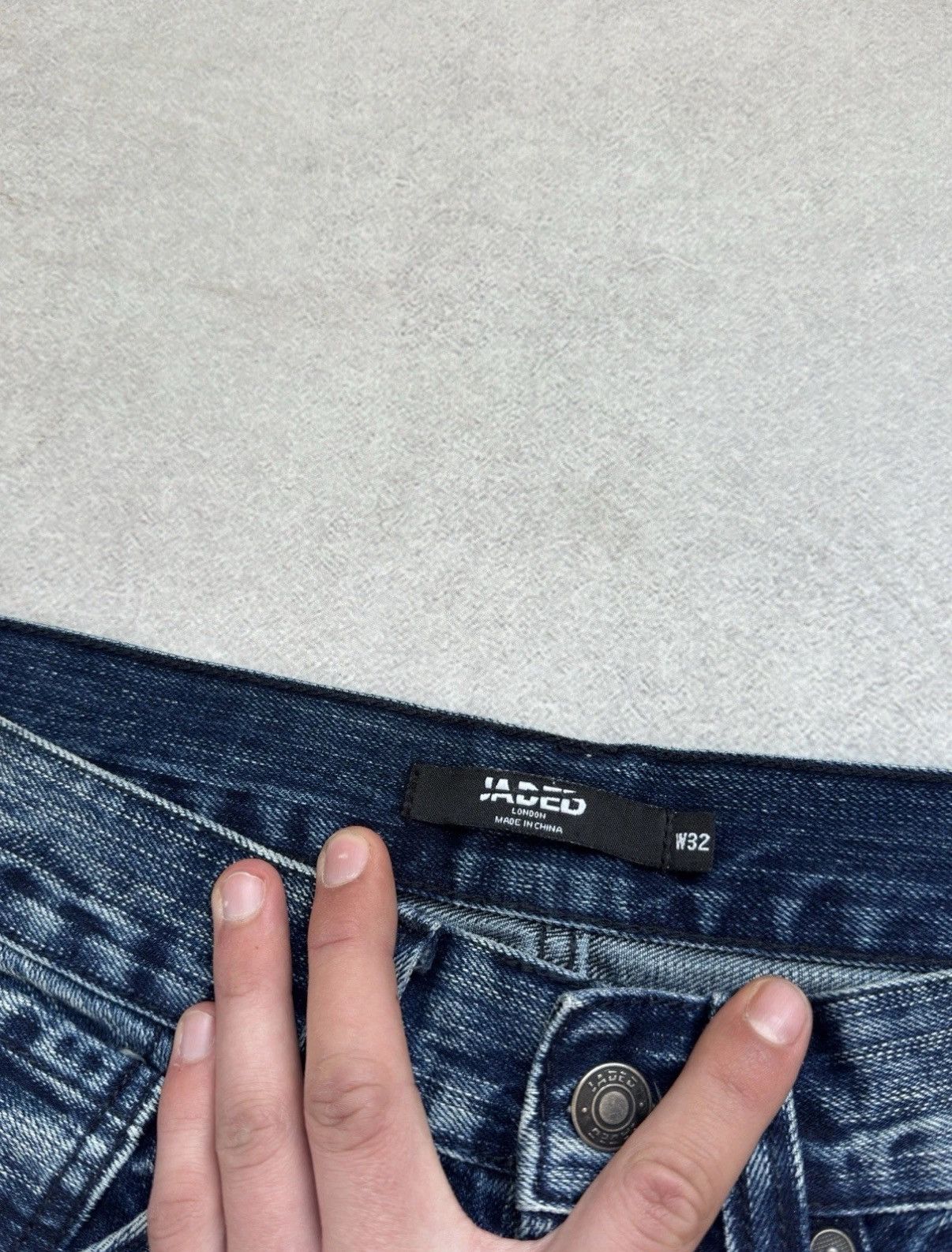 Jaded London Vintage Jaded London Y2K Faded Striped Jeans Size M Men Size US 32 / EU 48 - 5 Thumbnail