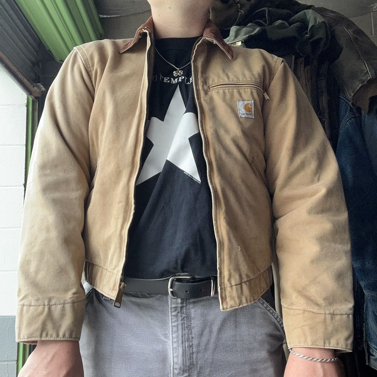 Carhartt Vintage Carhartt Blanket-Lined Detroit Jacket “Brown” J01 Size US S / EU 44-46 / 1 - 14 Thumbnail