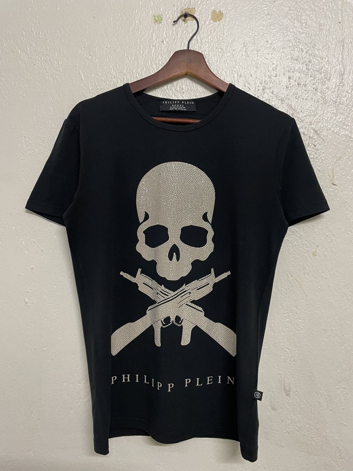 Philipp Plein Phillip Plien Skull Blink Tee Size S / US 4 / IT 40 - 1 Thumbnail