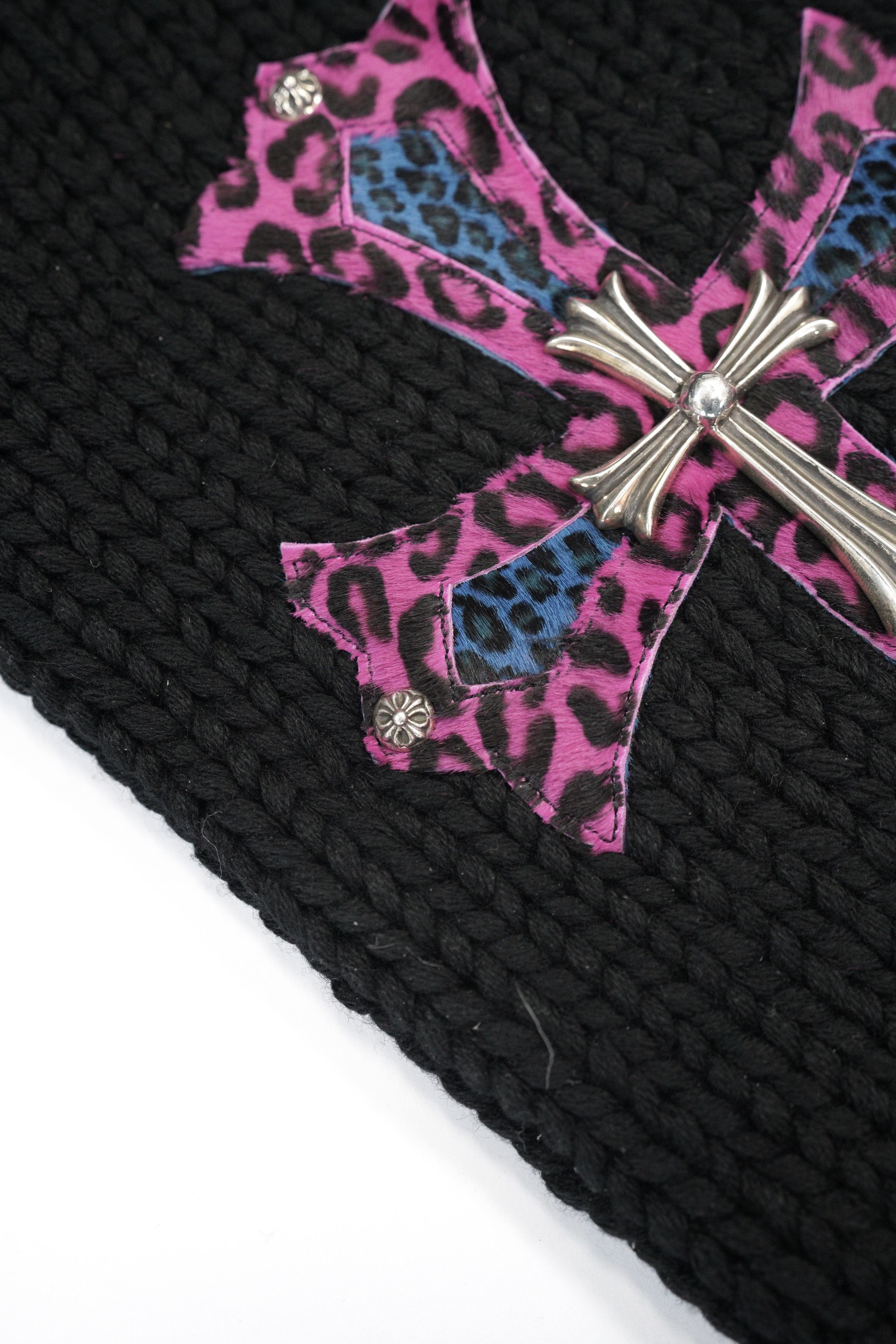 Chrome Hearts Chrome Hearts Black Knitted Christmas Stocking Size ONE SIZE - 7 Thumbnail