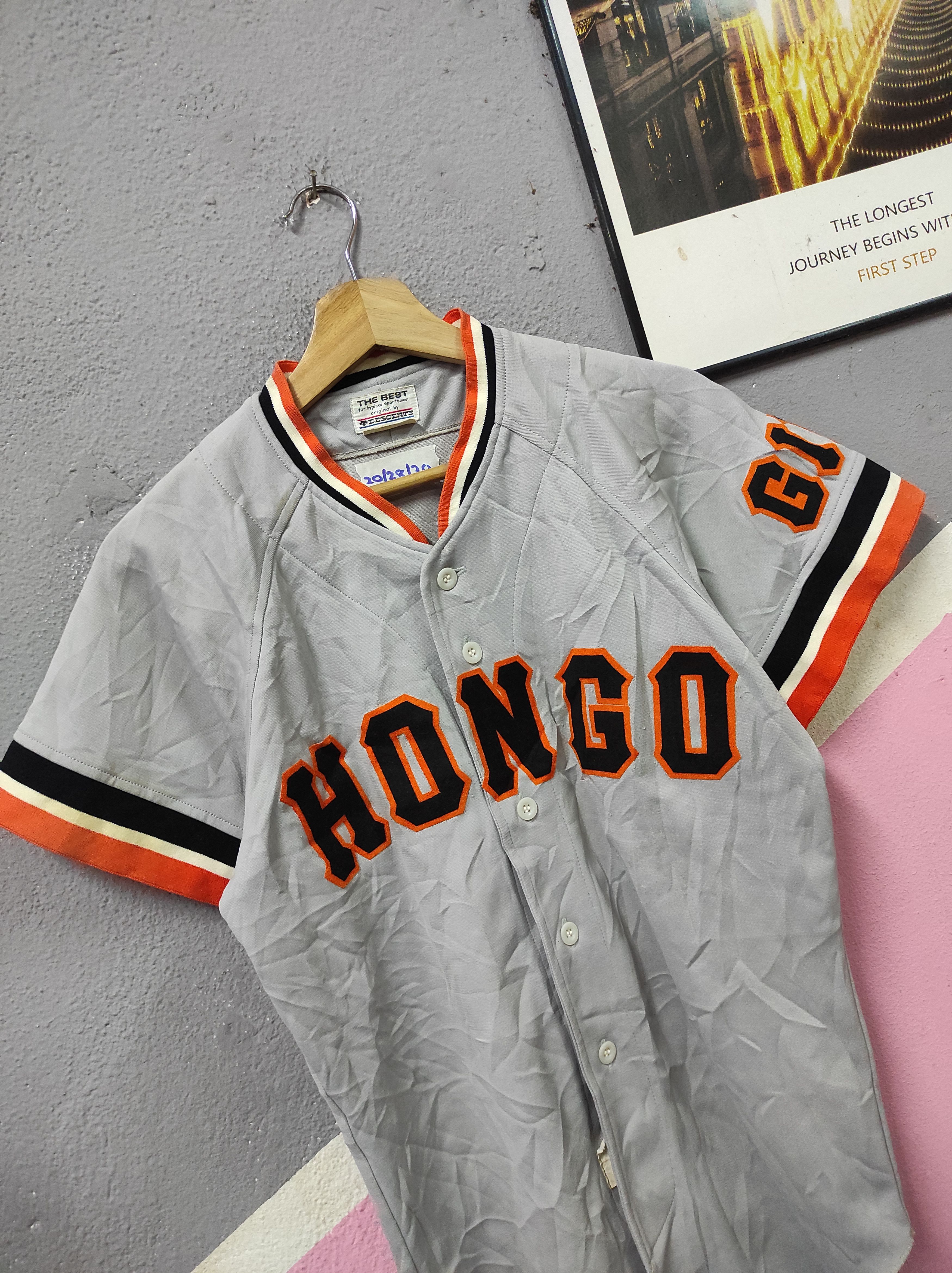 Descente × Vintage DESCENTE HONGO GIFU JERSEY BASEBALL Size US S / EU 44-46 / 1 - 2 Thumbnail
