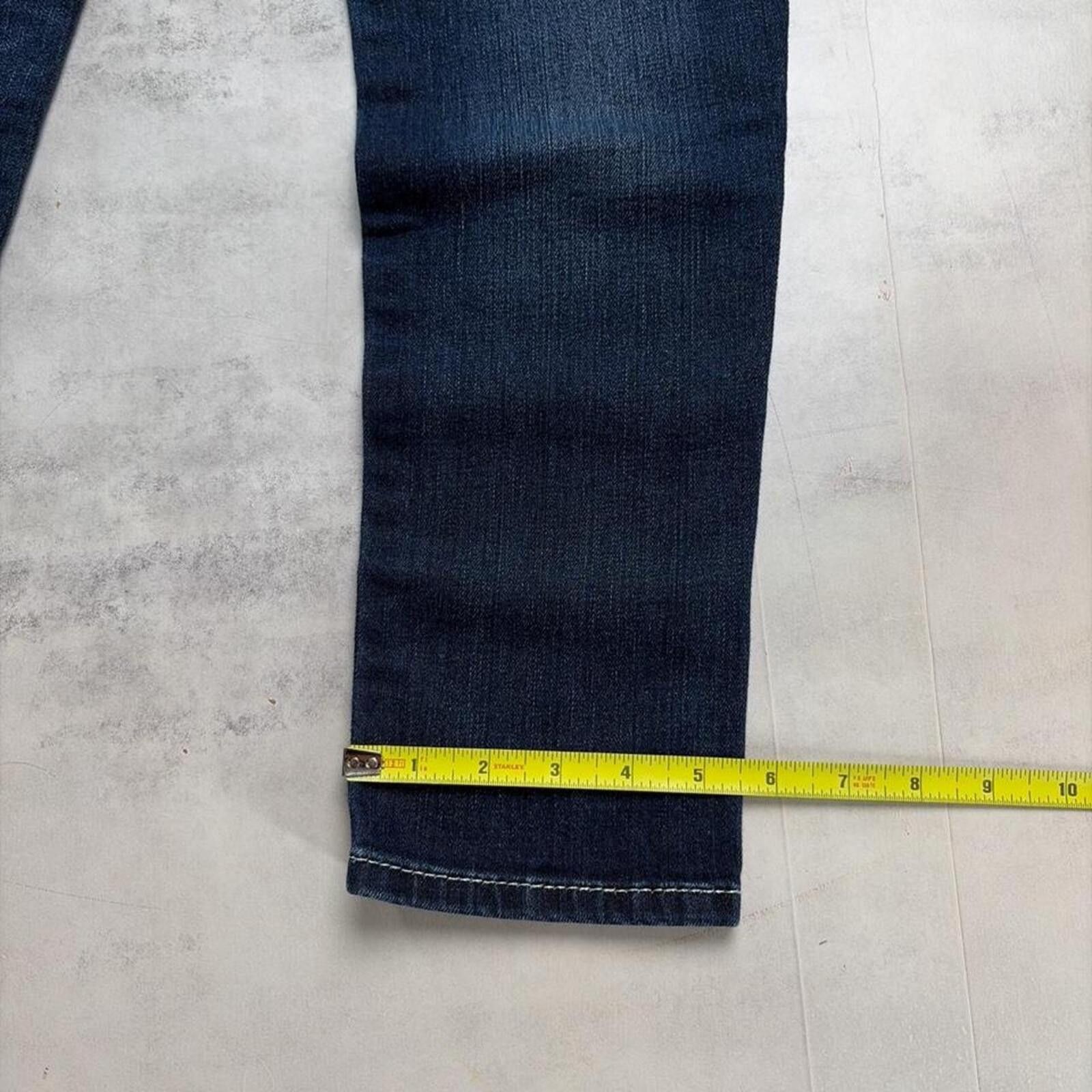 Other Y2K Dark Wash Miss Me Grunge Gothic Skinny Denim Jeans Size 30" / US 8 / IT 44 - 8 Thumbnail