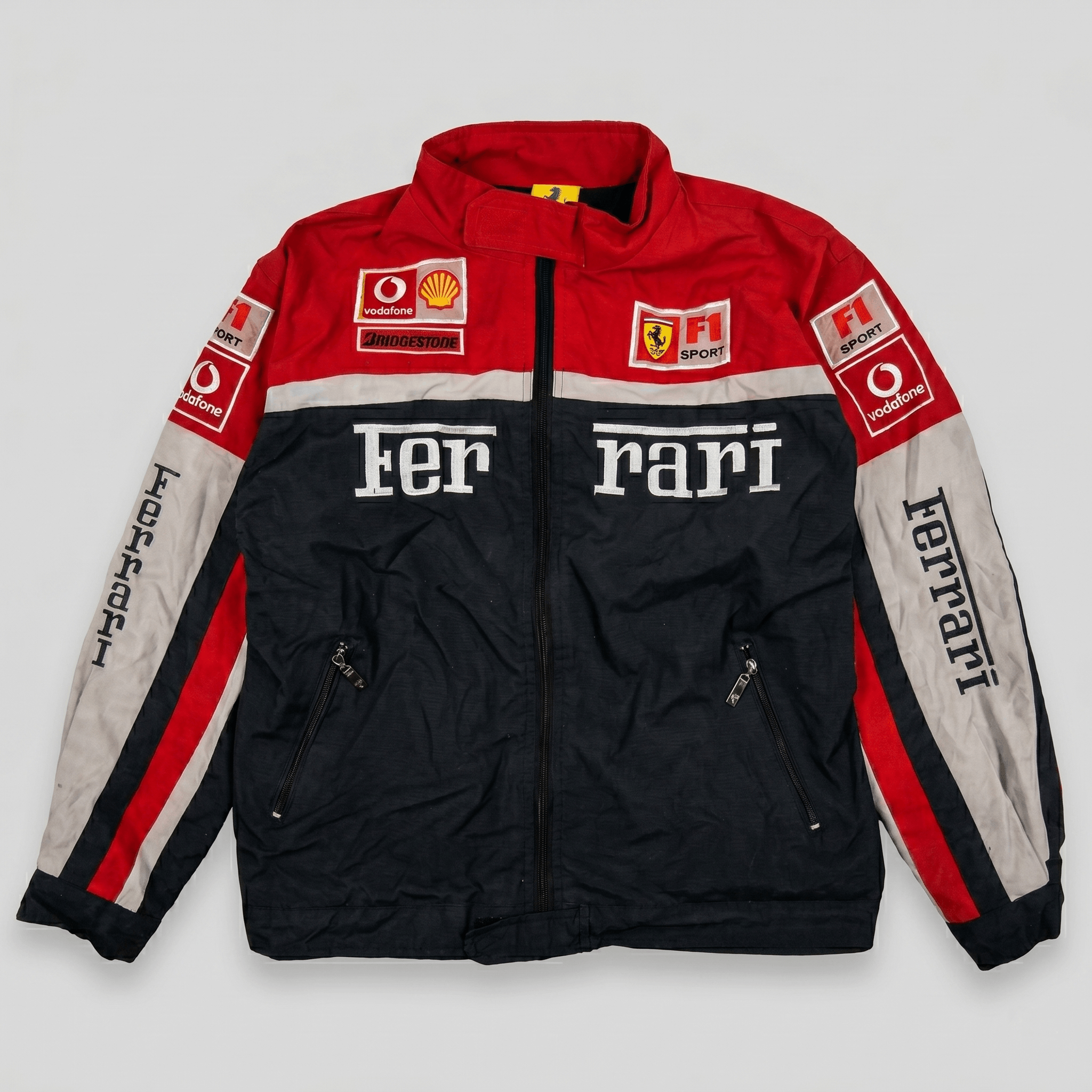 Ferrari Vintage Ferrari Racing Jacket - F1 Formula 1 Y2K Scuderia Size XL / US 12-14 / IT 48-50 - 1 Thumbnail